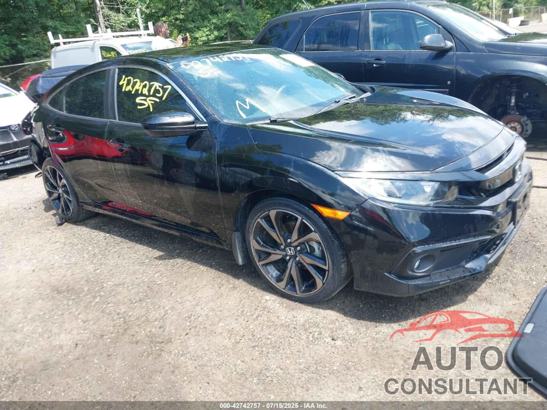 HONDA CIVIC 2021 - 2HGFC2F87MH550468