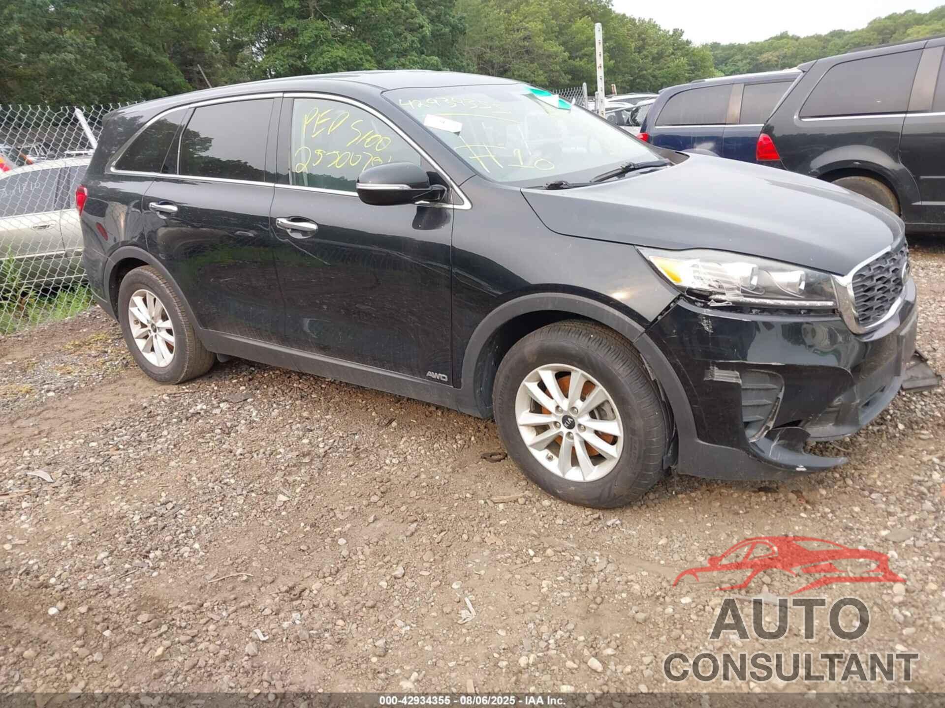 KIA SORENTO 2019 - 5XYPGDA32KG435691