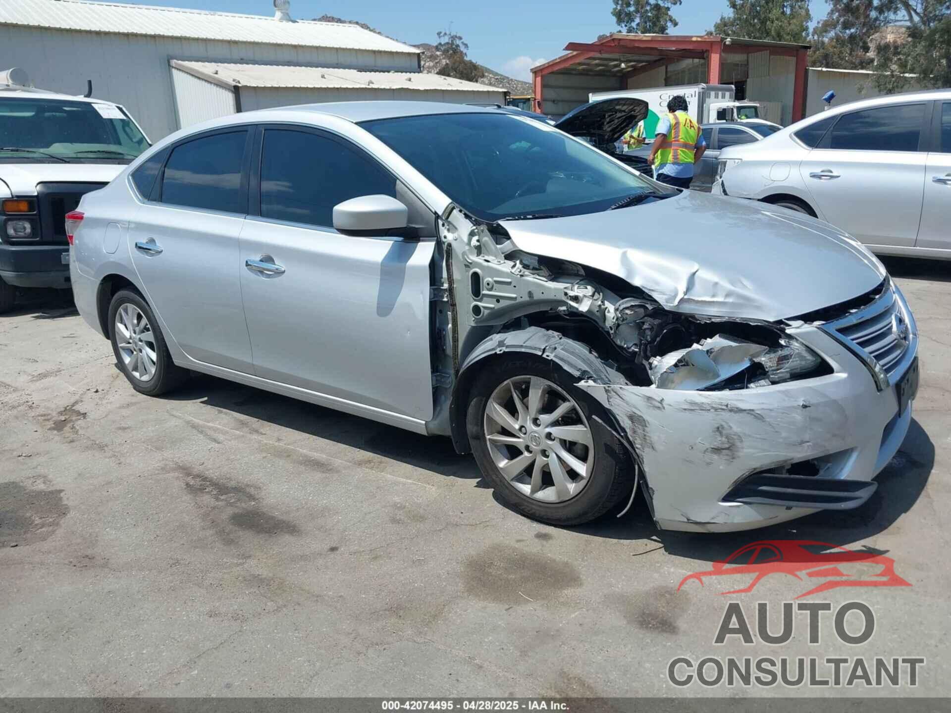 NISSAN SENTRA 2014 - 3N1AB7AP4EY208868