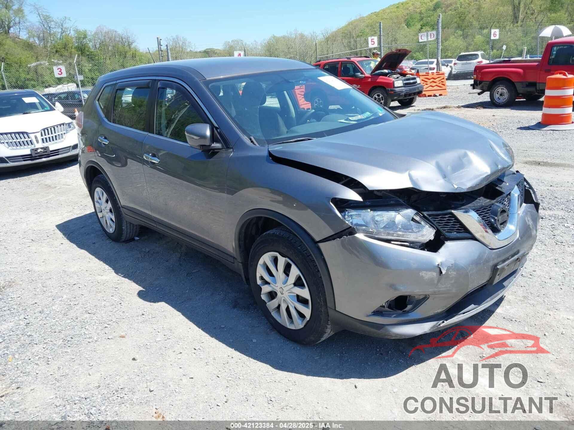 NISSAN ROGUE 2015 - KNMAT2MV9FP564744