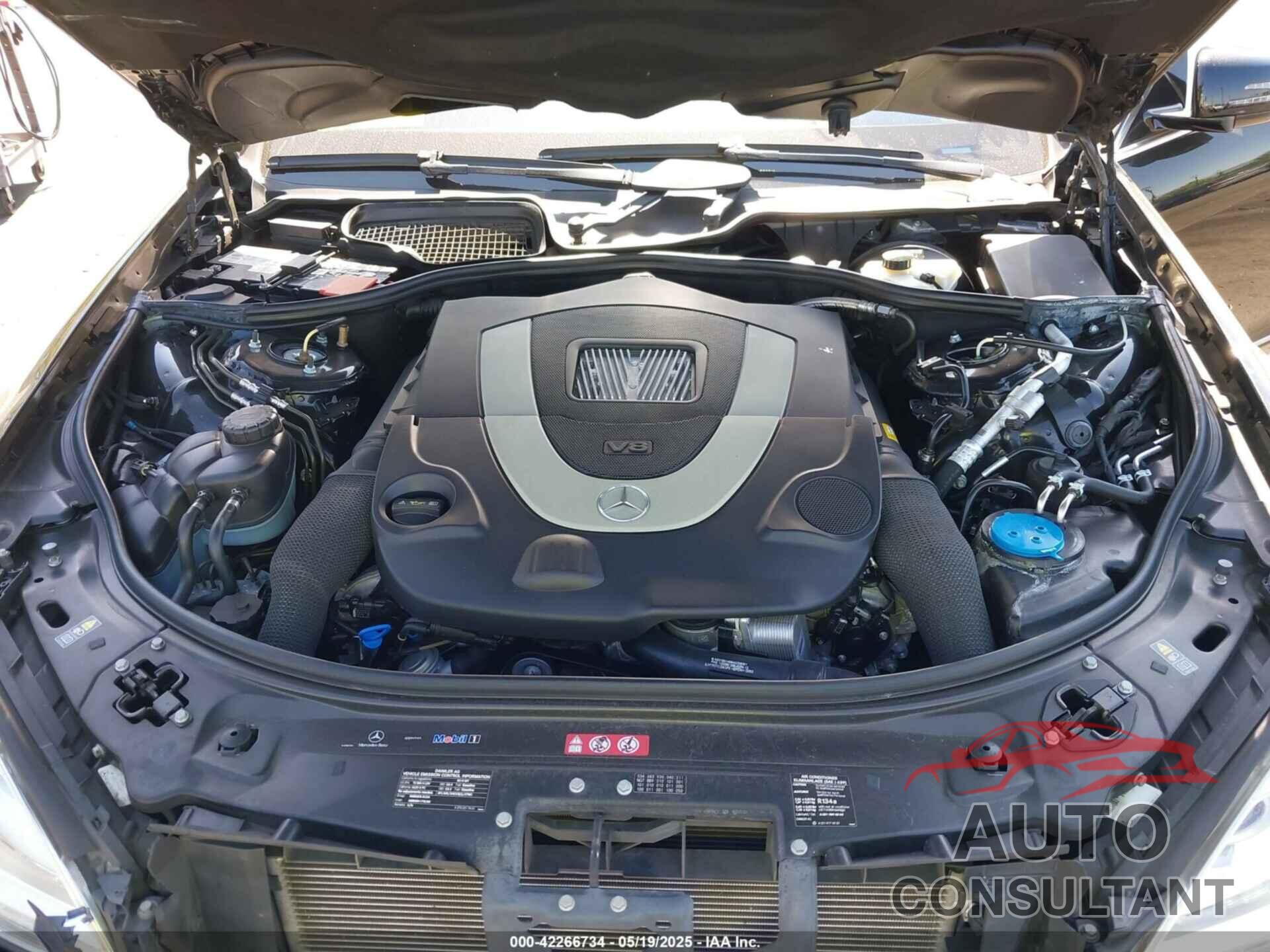 MERCEDES-BENZ S 550 2010 - WDDNG7BB9AA347420