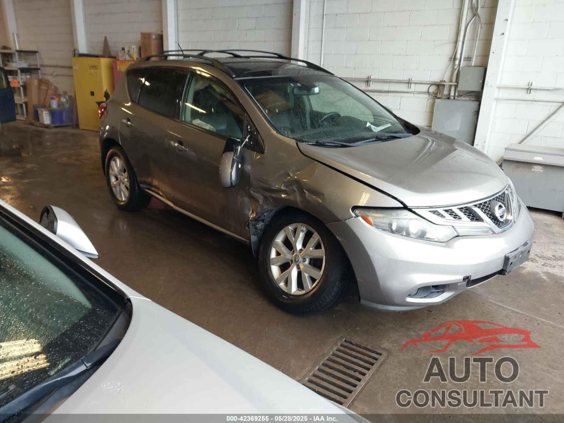 NISSAN MURANO 2012 - JN8AZ1MW5CW229083