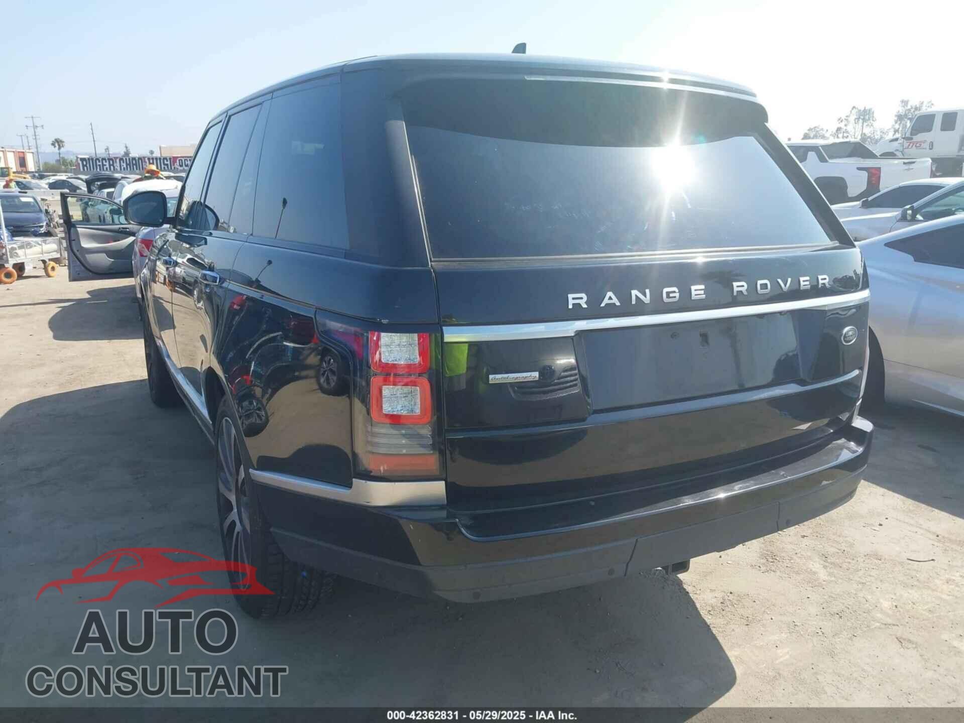 LAND ROVER RANGE ROVER 2015 - SALGV2TF9FA214184
