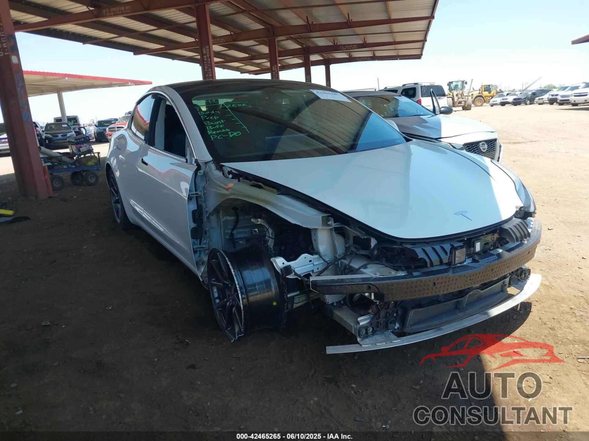 TESLA MODEL 3 2019 - 5YJ3E1EB9KF511161