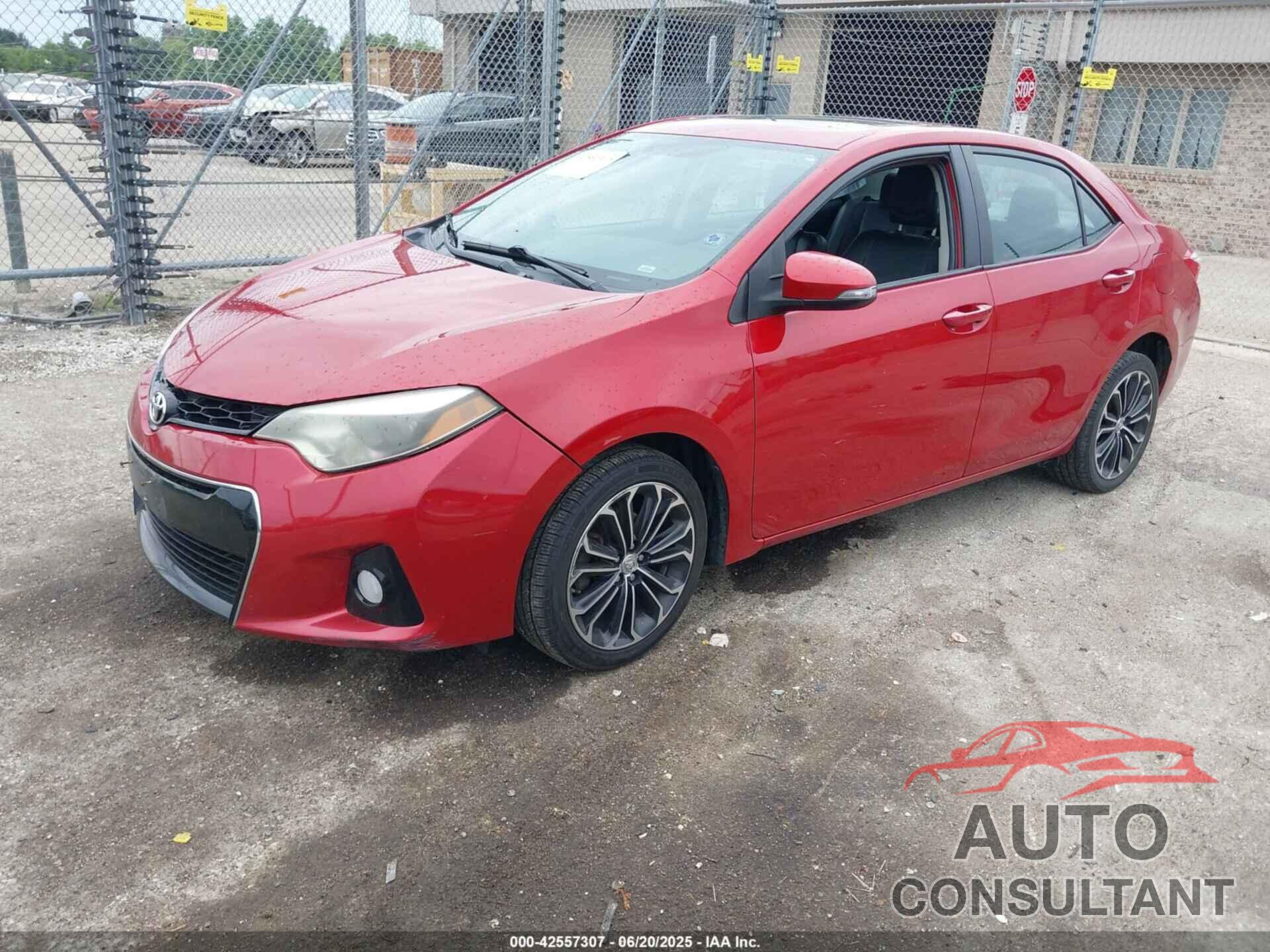 TOYOTA COROLLA 2015 - 2T1BURHE1FC440275