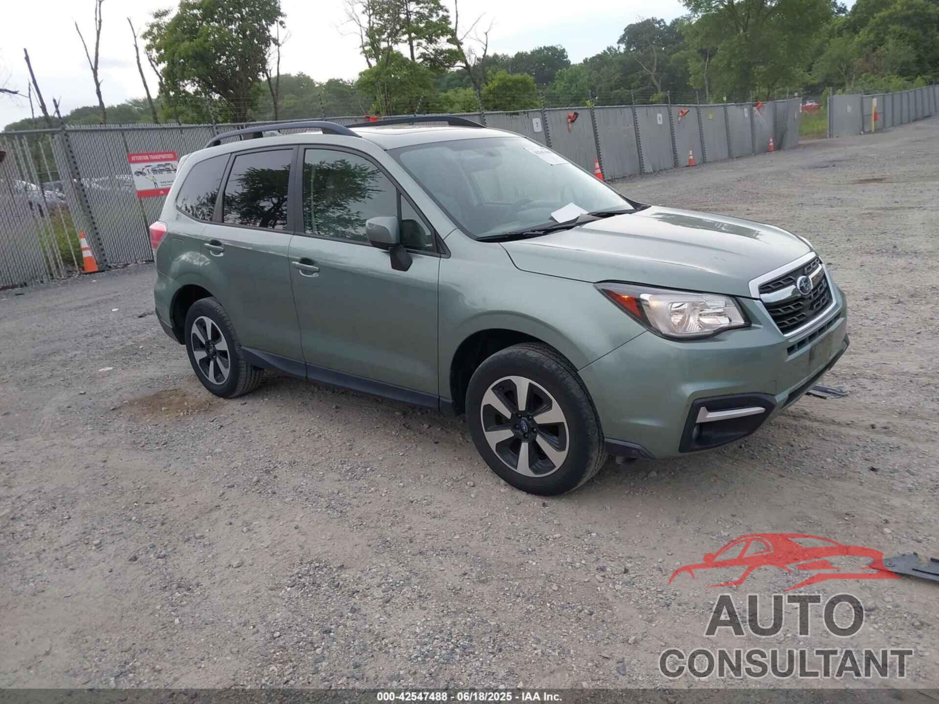 SUBARU FORESTER 2017 - JF2SJAGC0HH572910