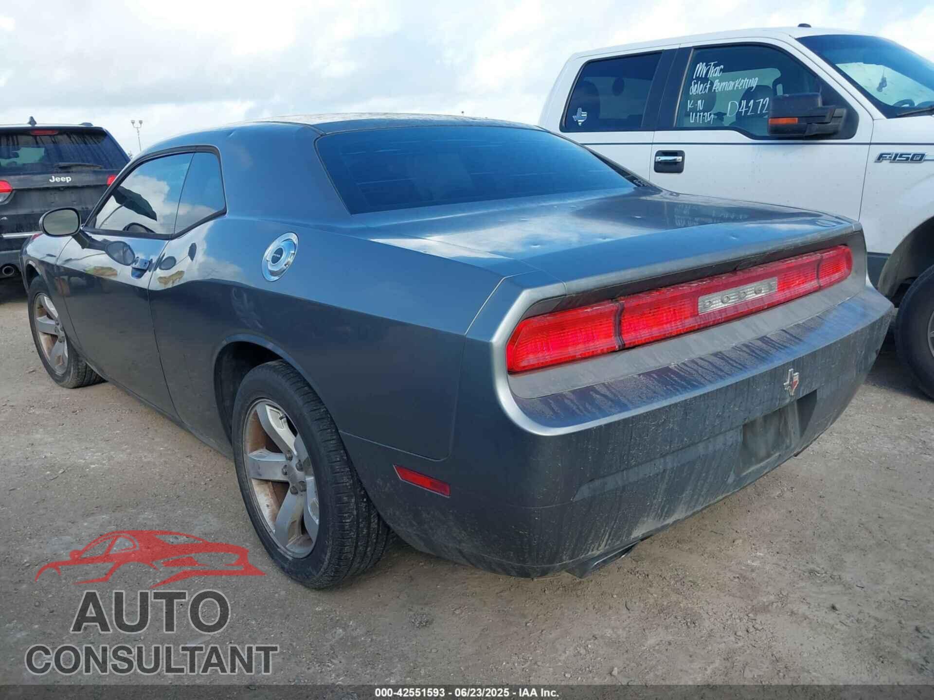 DODGE CHALLENGER 2012 - 2C3CDYAG1CH292080