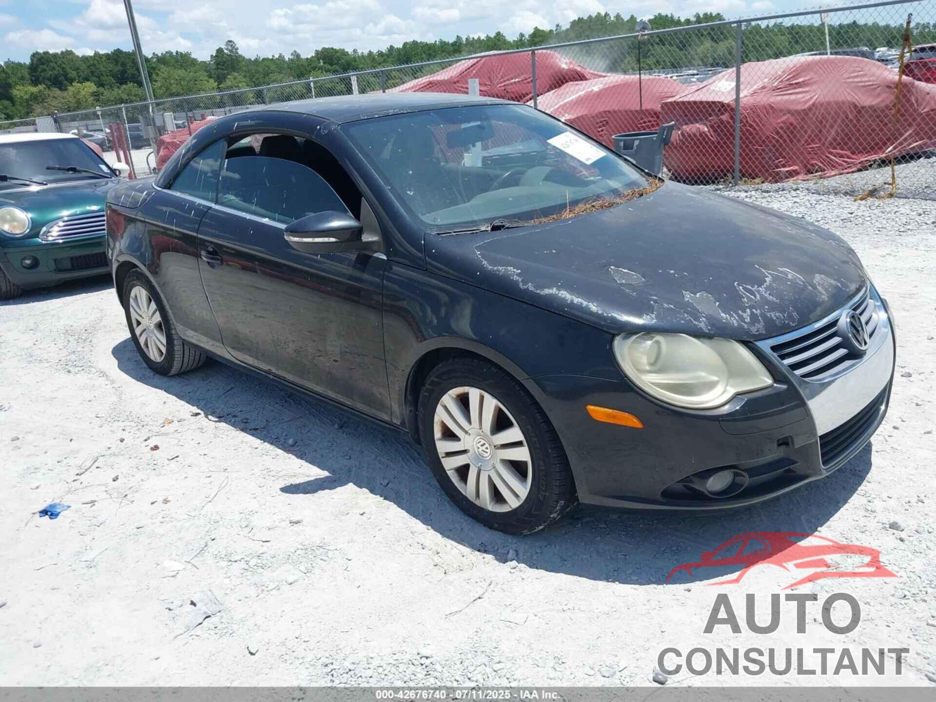 VOLKSWAGEN EOS 2010 - WVWAA7AH1AV011561