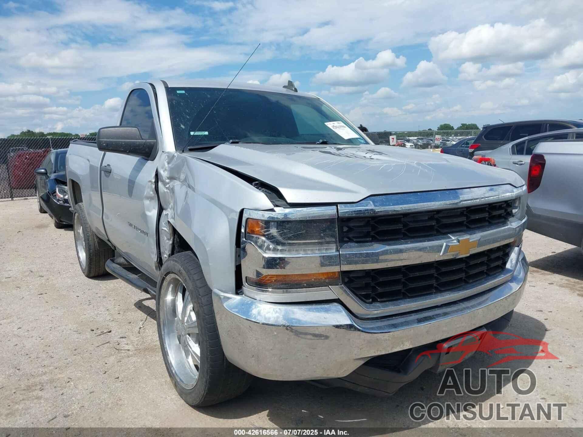 CHEVROLET SILVERADO 1500 2016 - 1GCNCNEC0GZ352014