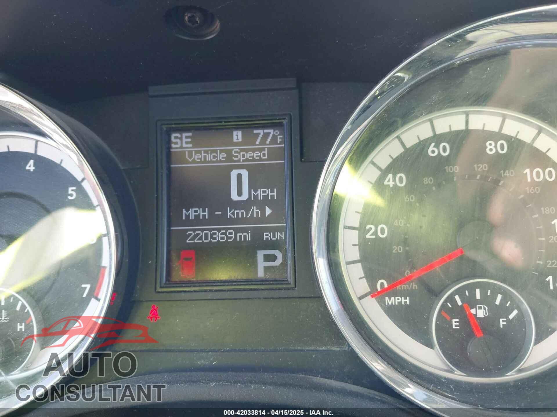 DODGE DURANGO 2013 - 1C4RDJEG6DC668736