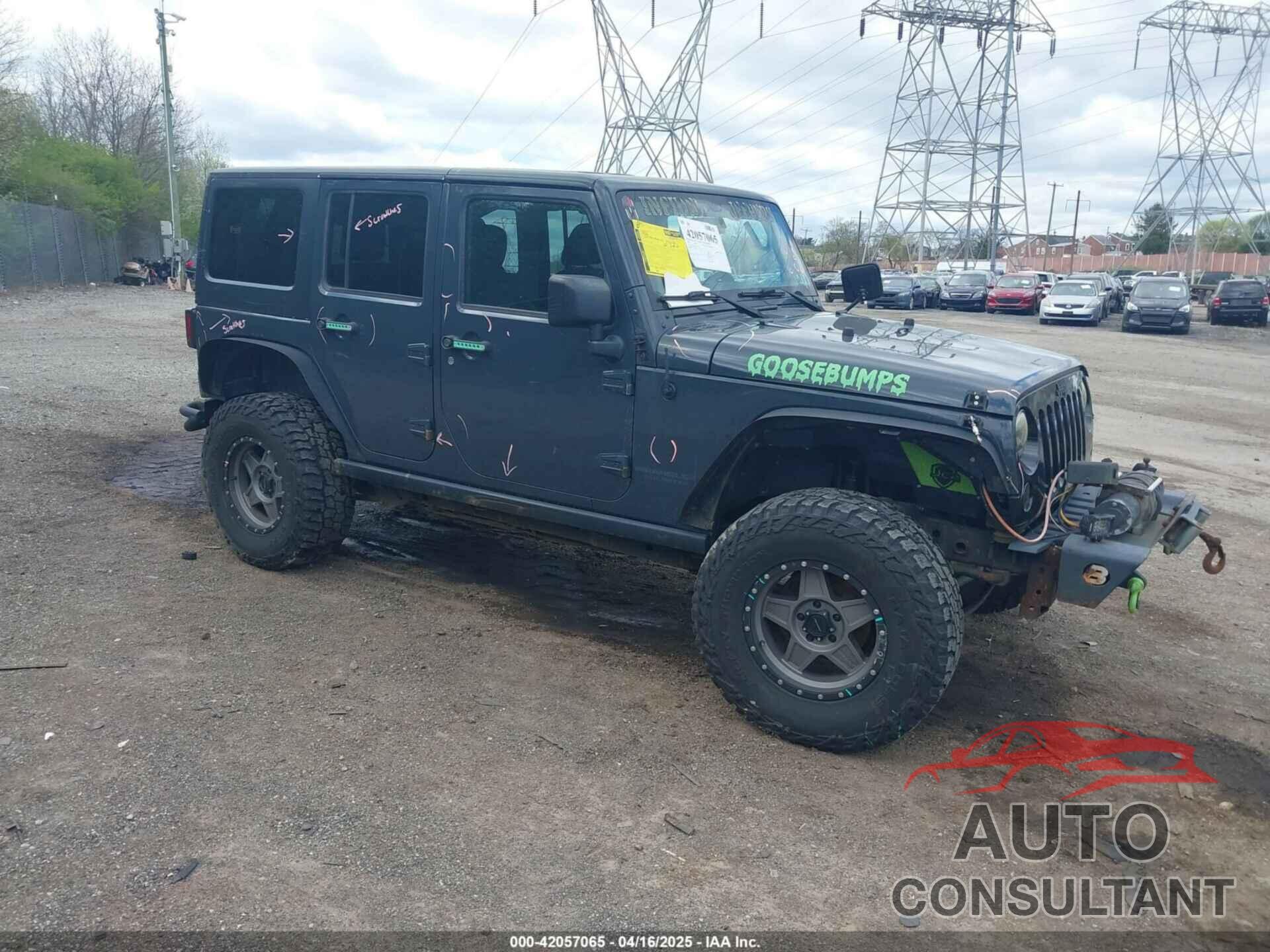 JEEP WRANGLER UNLIMITED 2016 - 1C4BJWDG6GL347759