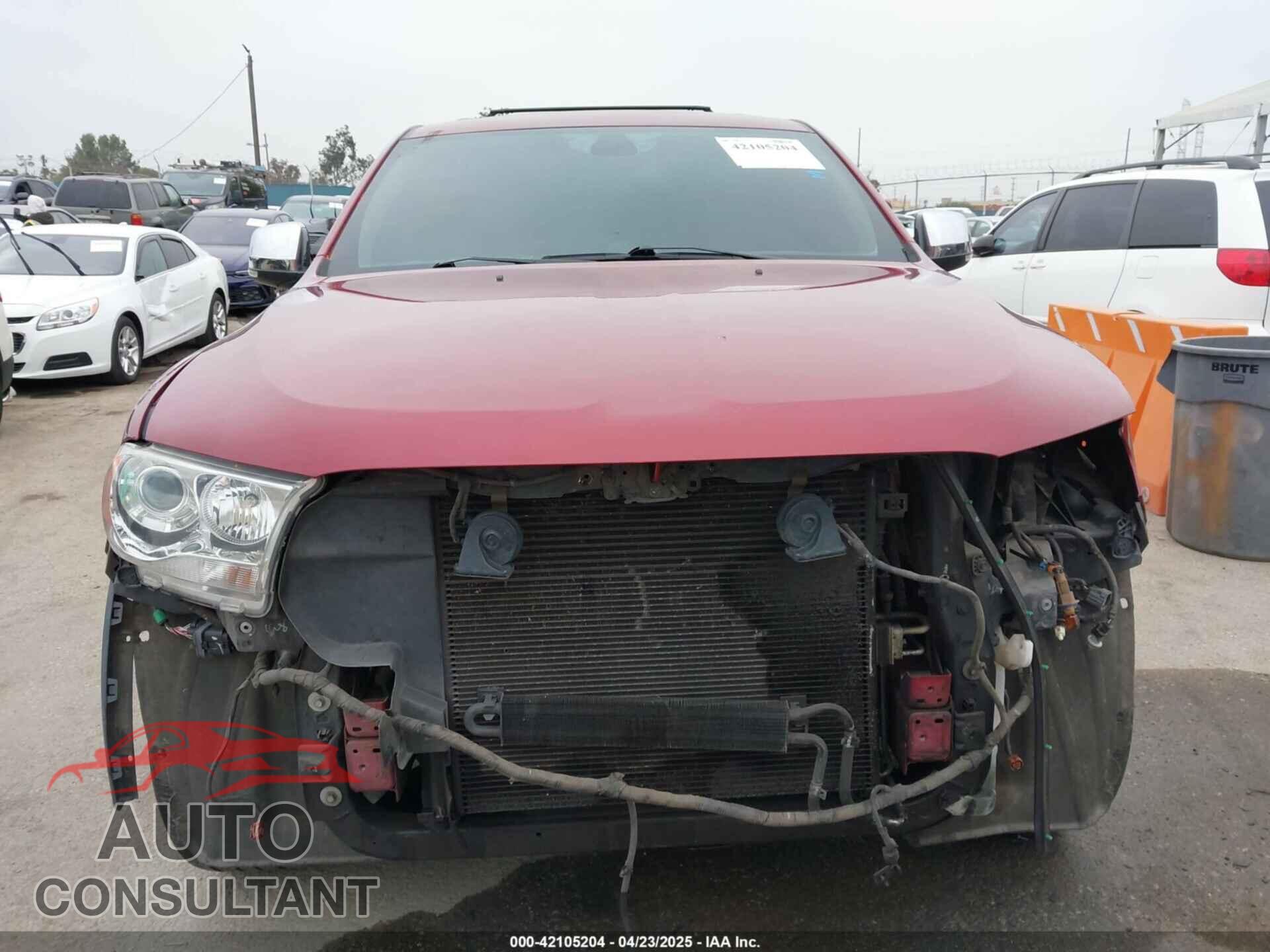 DODGE DURANGO 2013 - 1C4RDJEGXDC669937