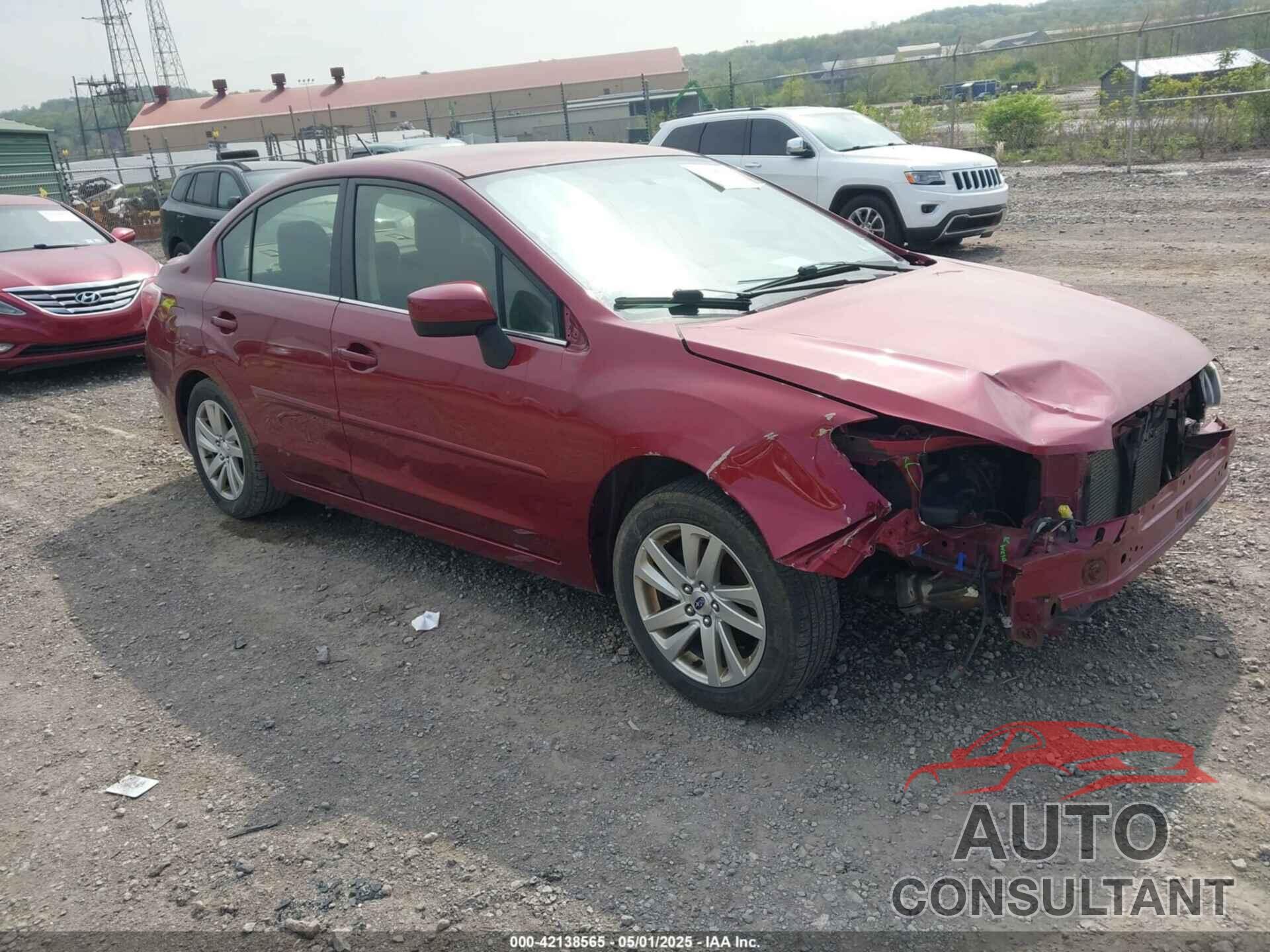 SUBARU IMPREZA 2016 - JF1GJAB68GH004236