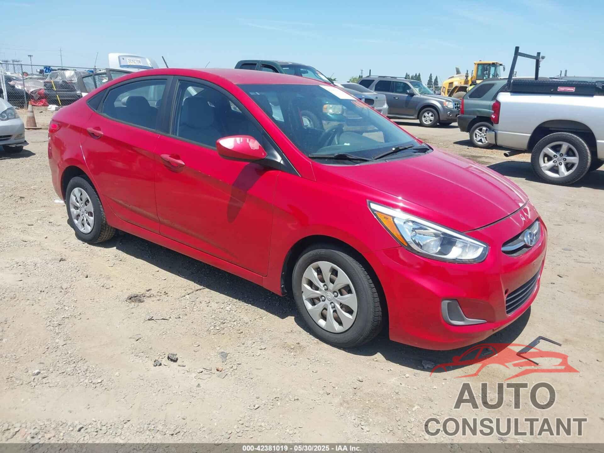 HYUNDAI ACCENT 2016 - KMHCT4AE2GU967813