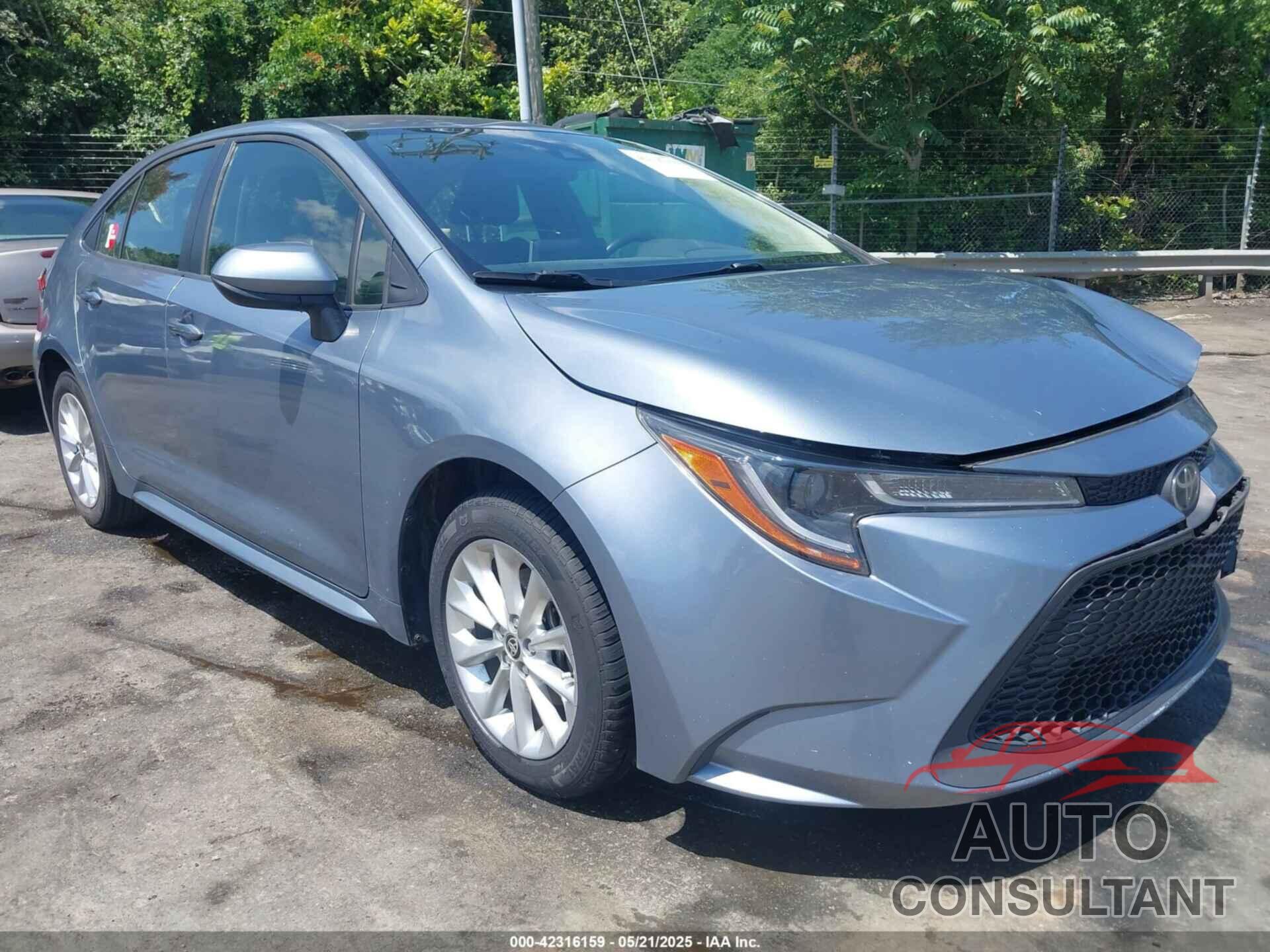 TOYOTA COROLLA 2021 - JTDVPMAE3MJ135931
