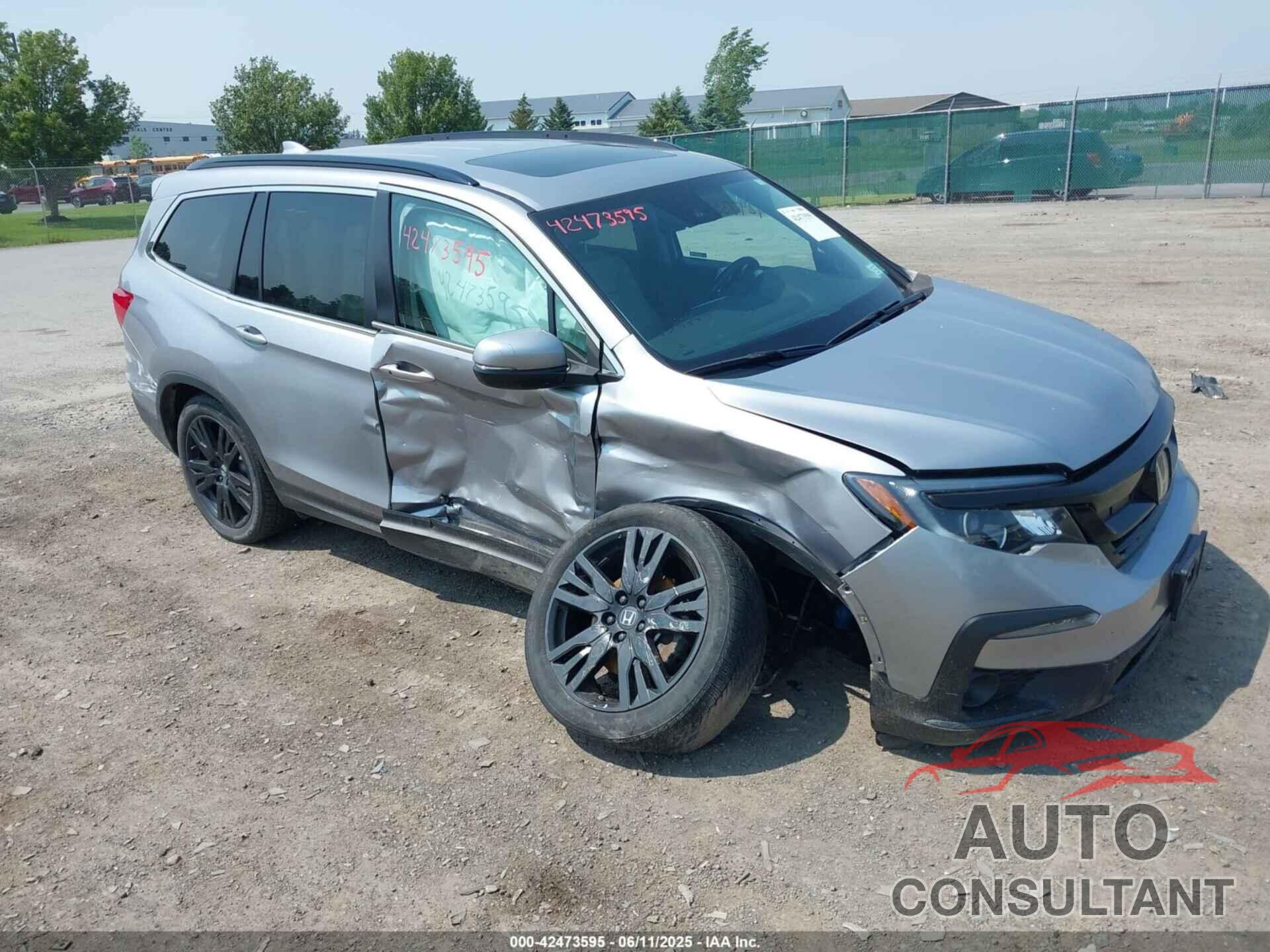 HONDA PILOT 2022 - 5FNYF6H22NB068304