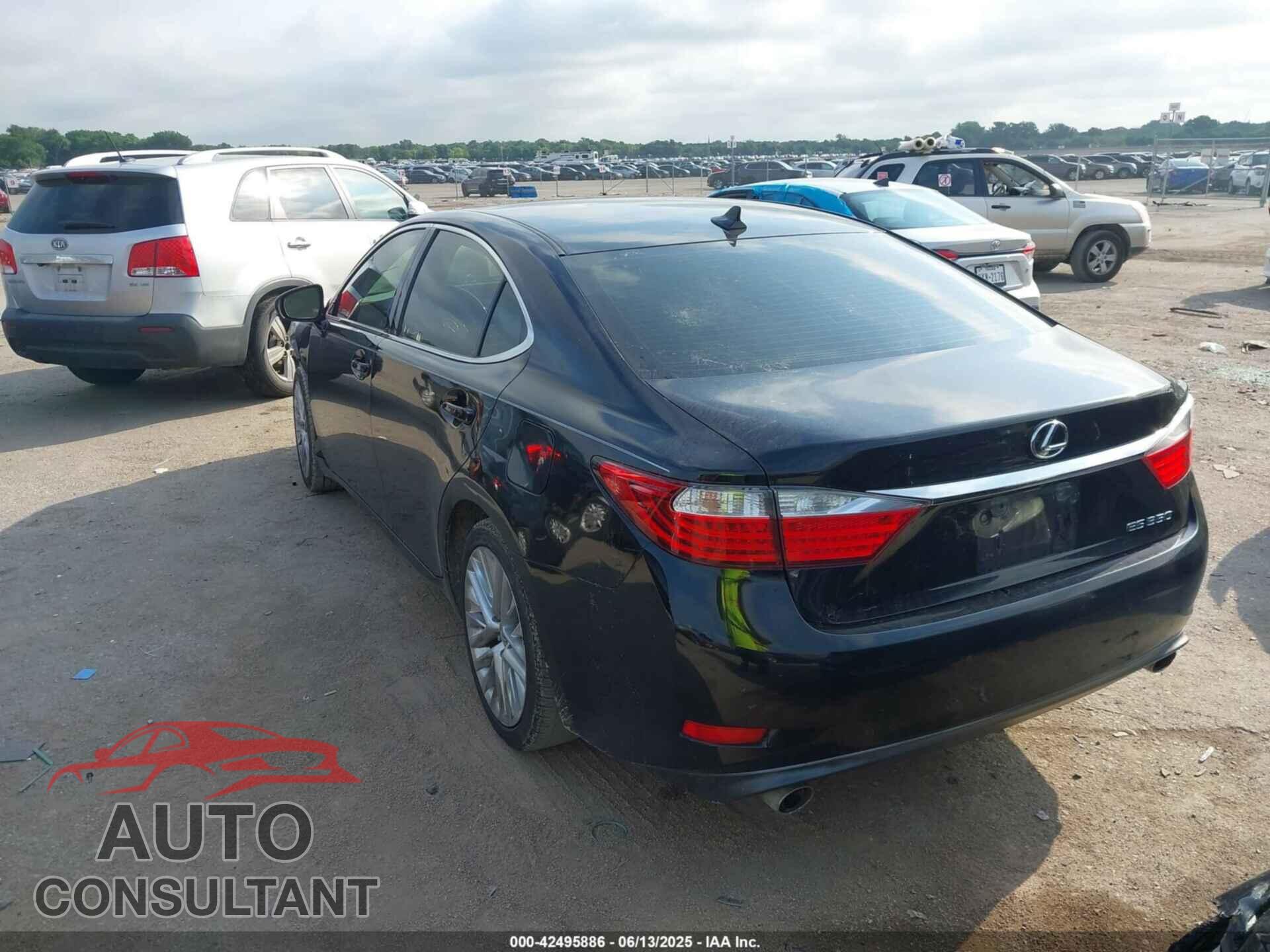 LEXUS ES 350 2013 - JTHBK1GG1D2018687