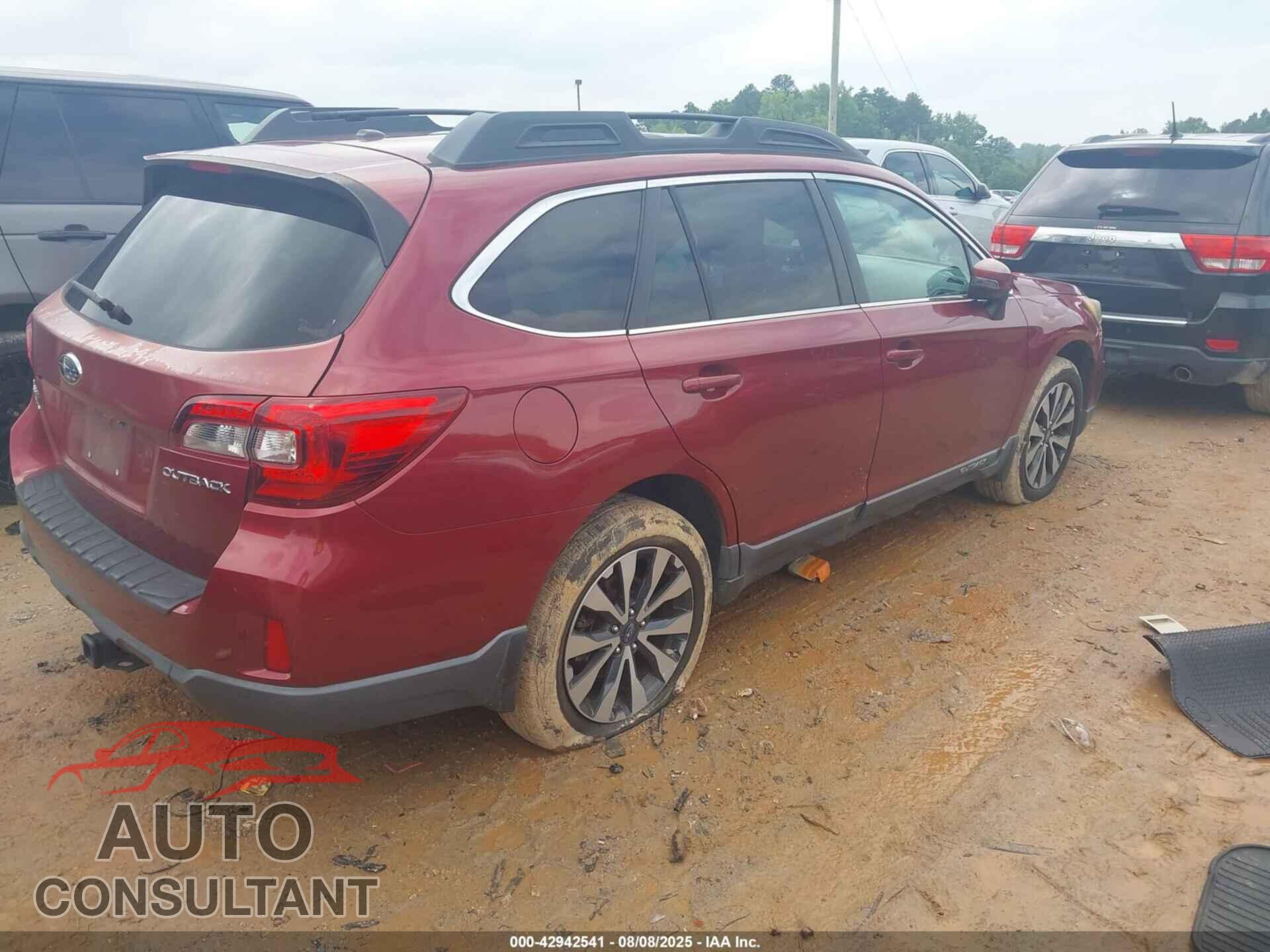 SUBARU OUTBACK 2015 - 4S4BSBLC8F3217092