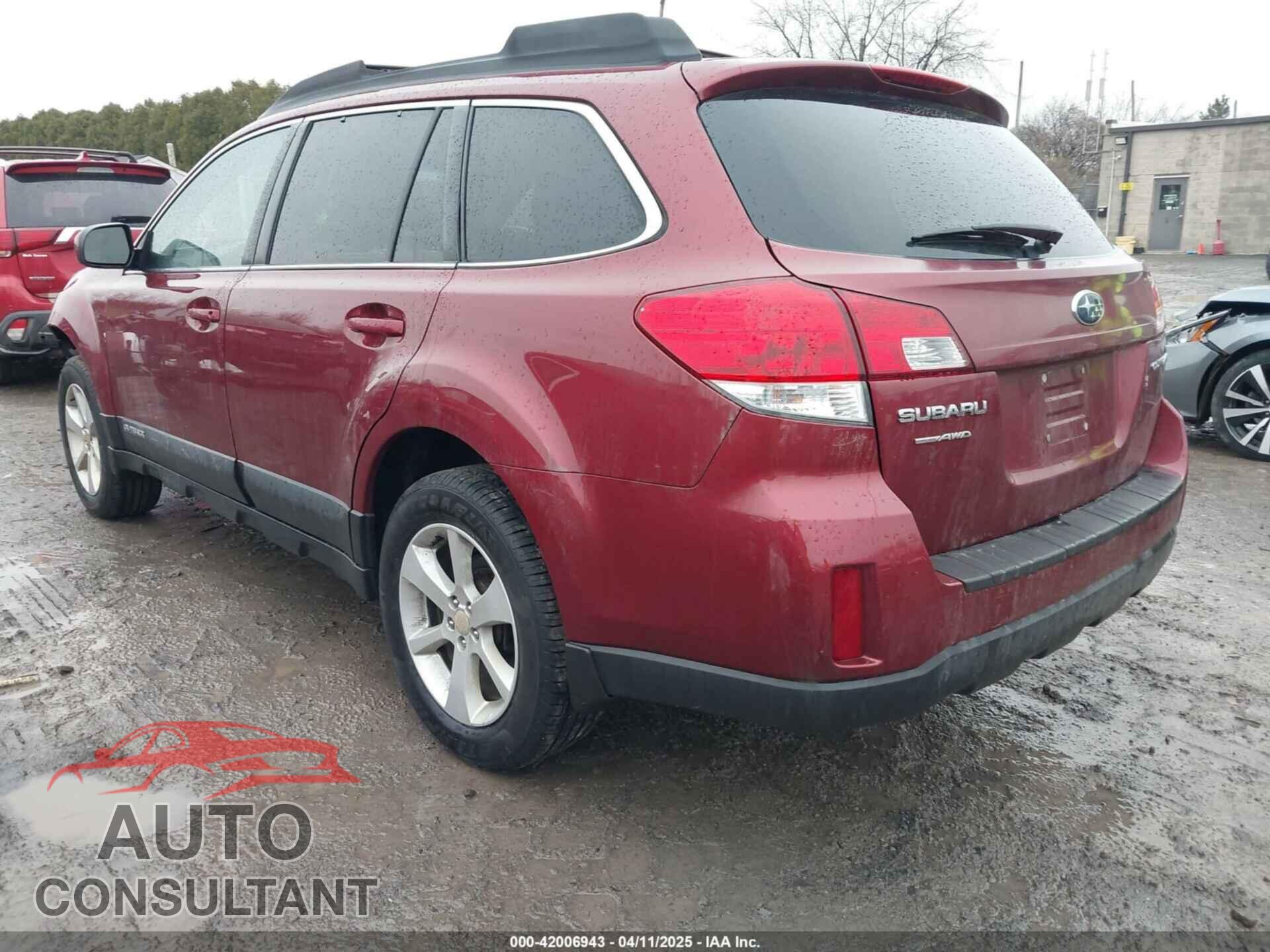 SUBARU OUTBACK 2013 - 4S4BRCCC8D3286668
