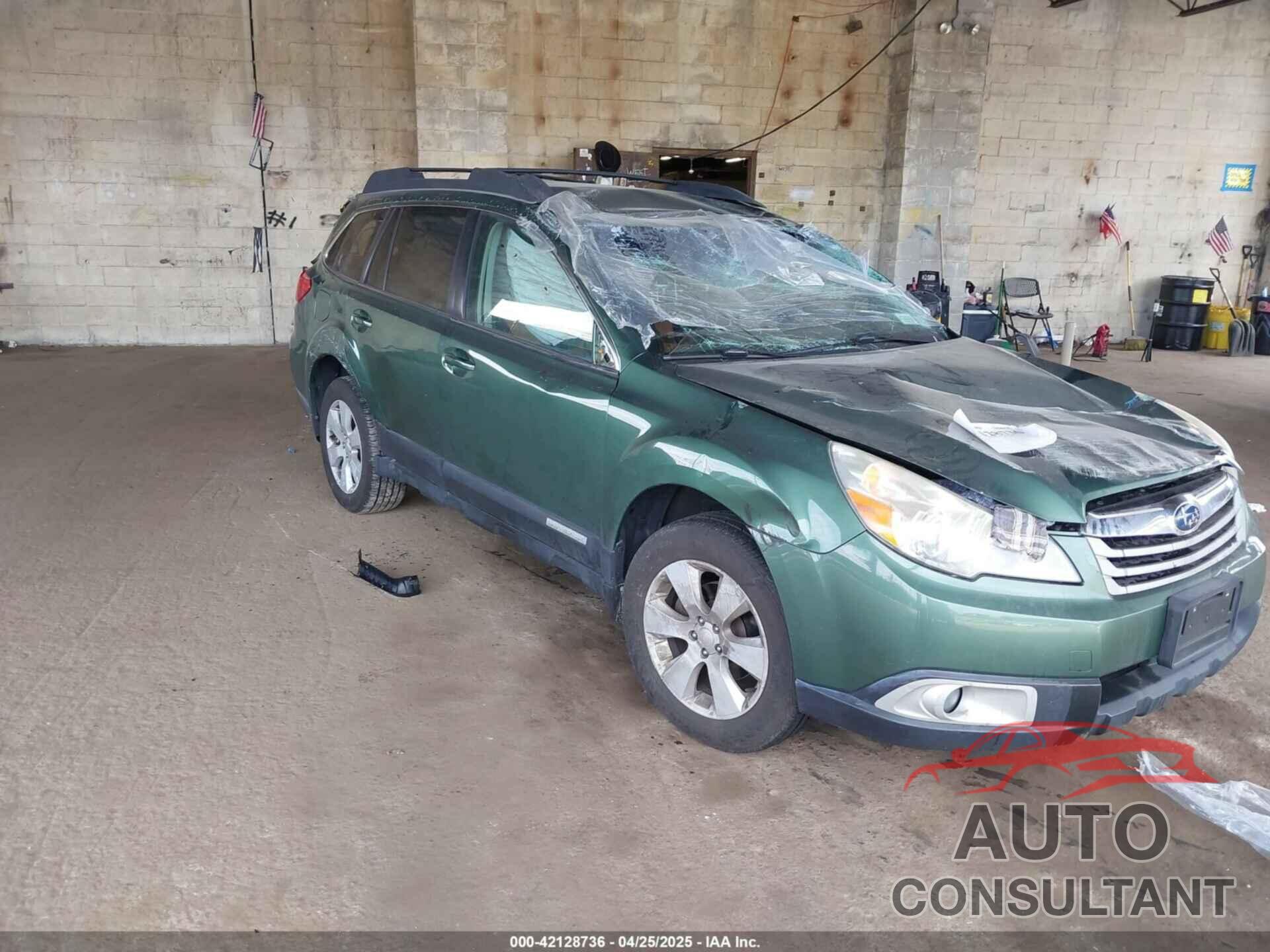 SUBARU OUTBACK 2011 - 4S4BRBCC4B3393787