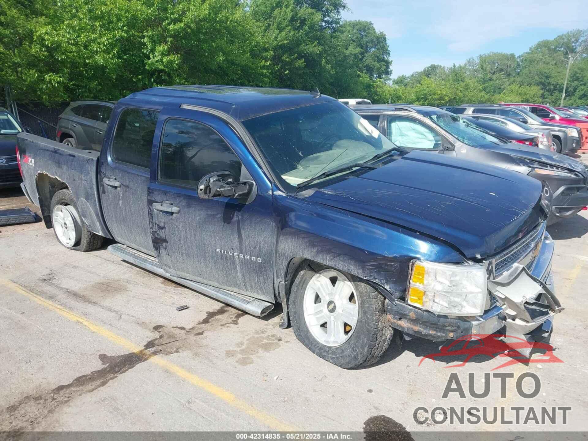 CHEVROLET SILVERADO 1500 2012 - 3GCPKSE7XCG160882
