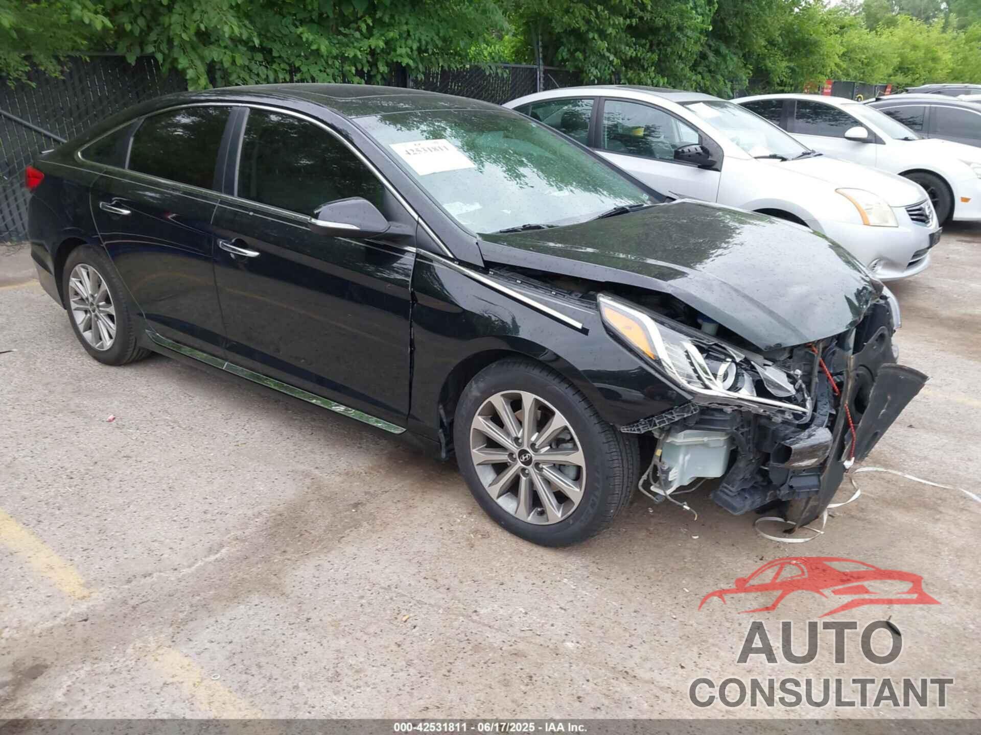 HYUNDAI SONATA 2017 - 5NPE34AF1HH571695