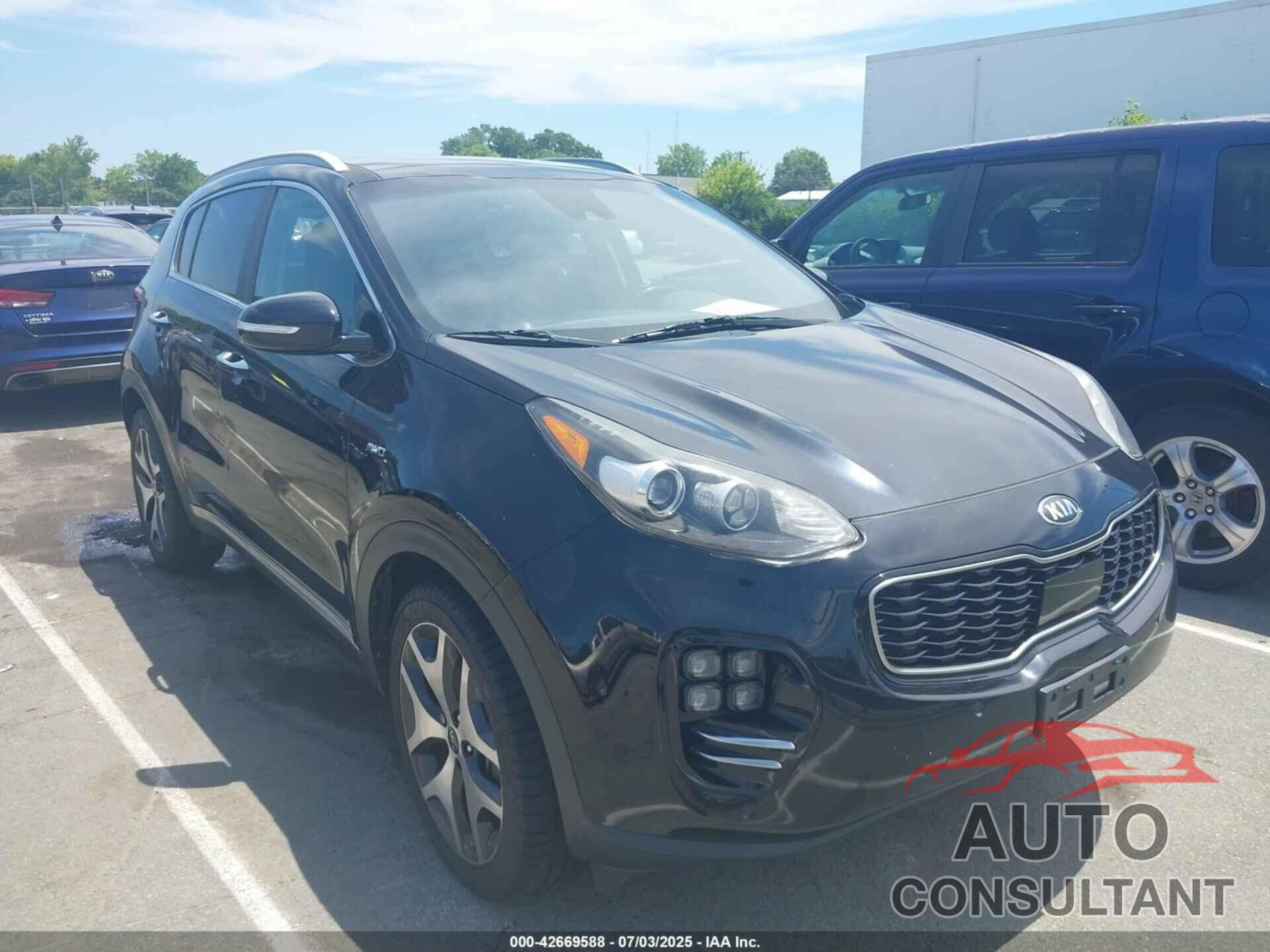 KIA SPORTAGE 2017 - KNDPRCA66H7129467