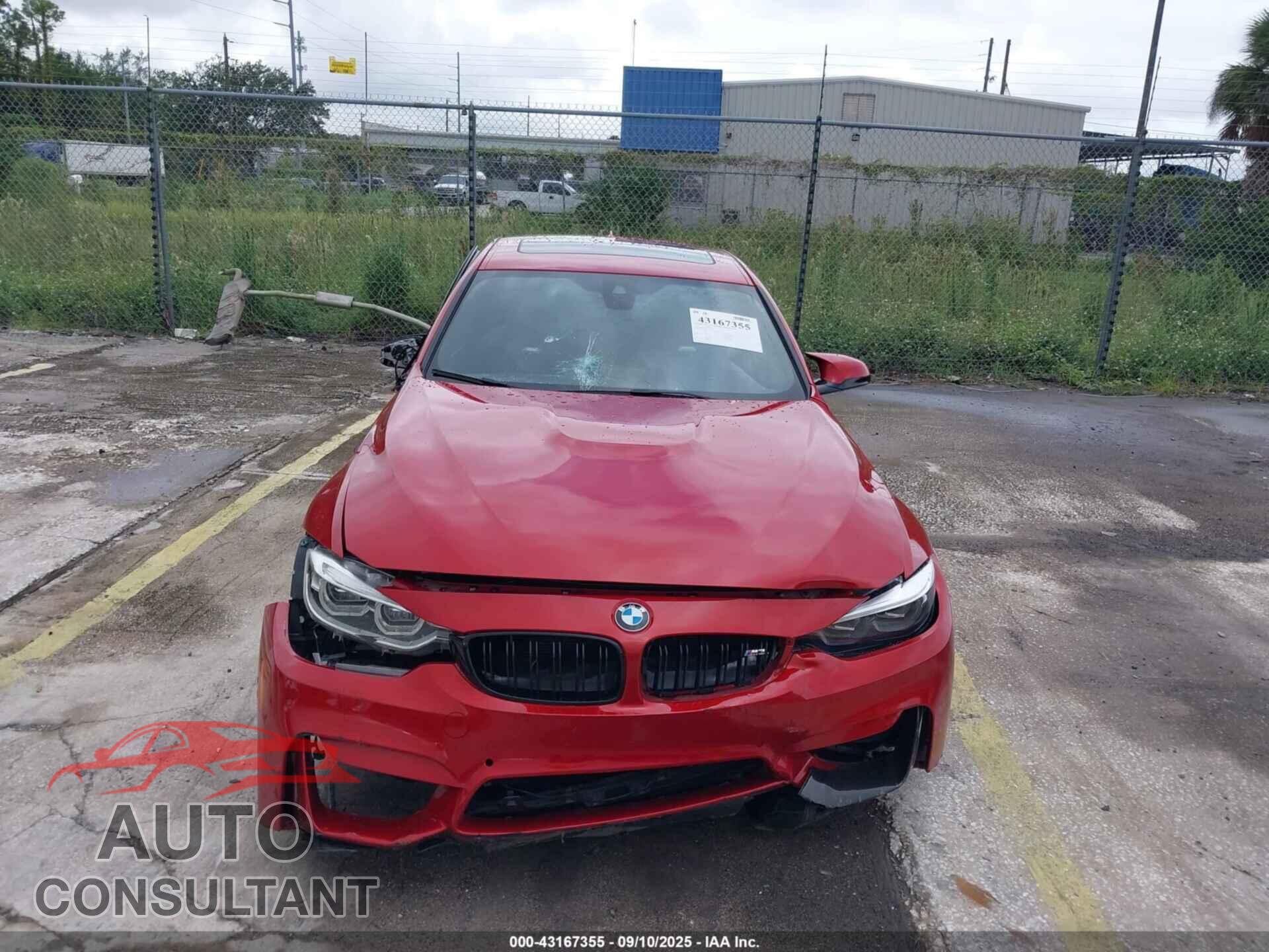 BMW M3 2018 - WBS8M9C59J5L72033