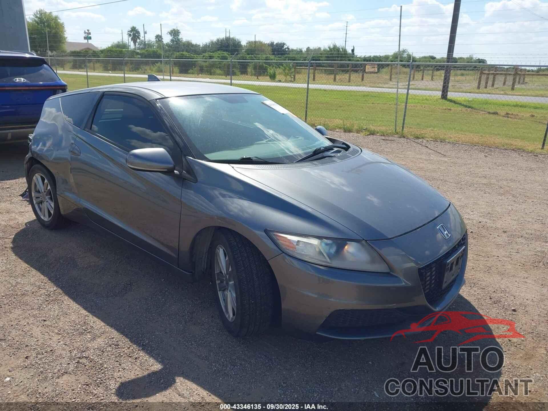 HONDA CR-Z 2013 - JHMZF1D43DS001225