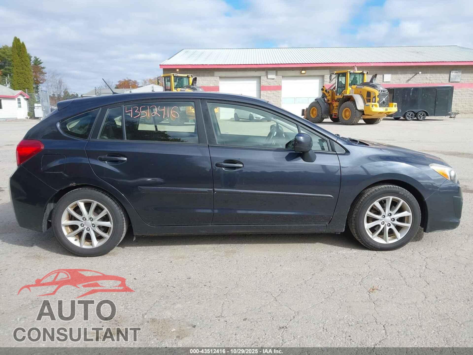 SUBARU IMPREZA 2014 - JF1GPAC65E8247187