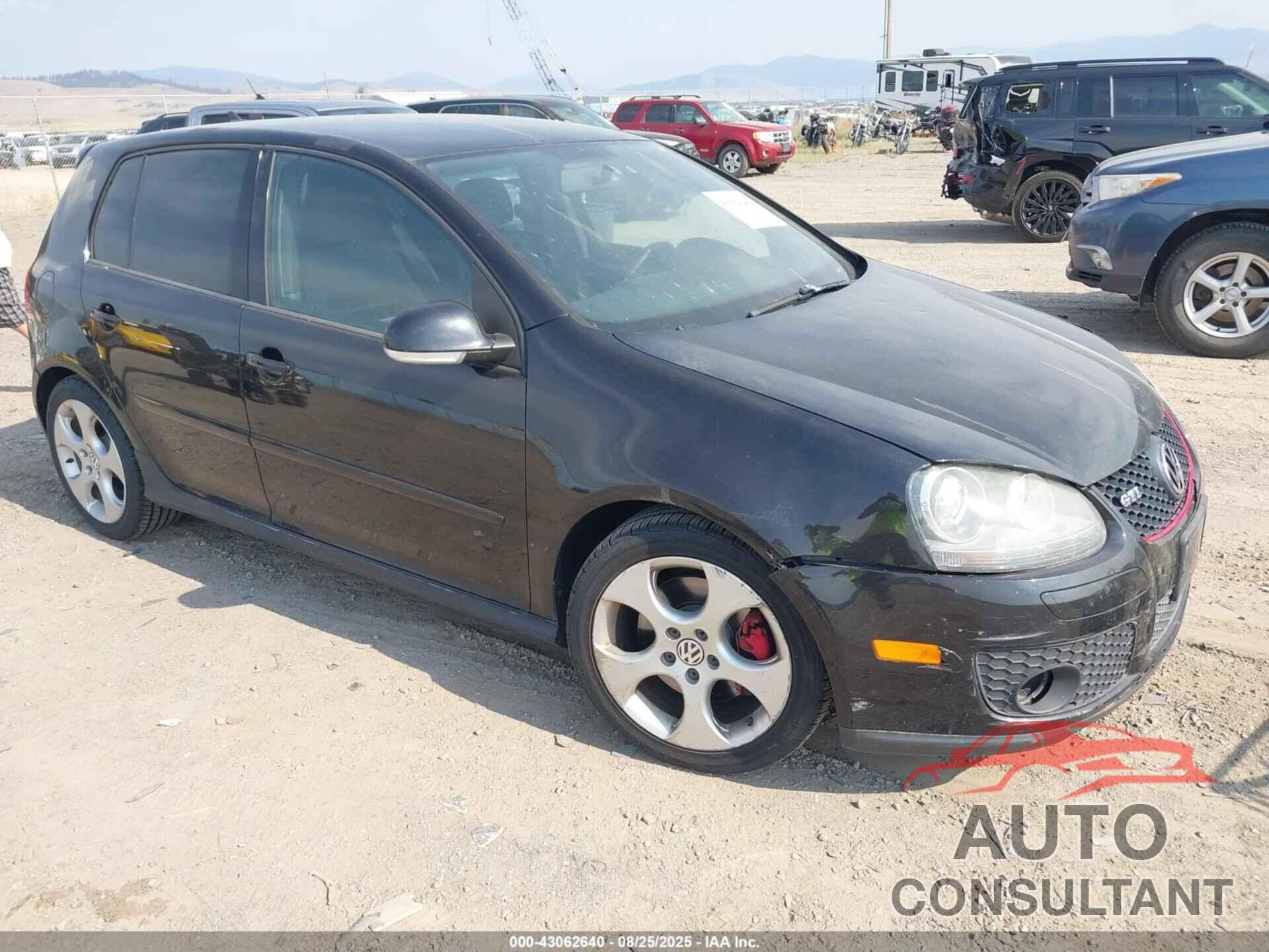 VOLKSWAGEN GTI 2009 - WVWGD71K59W108331