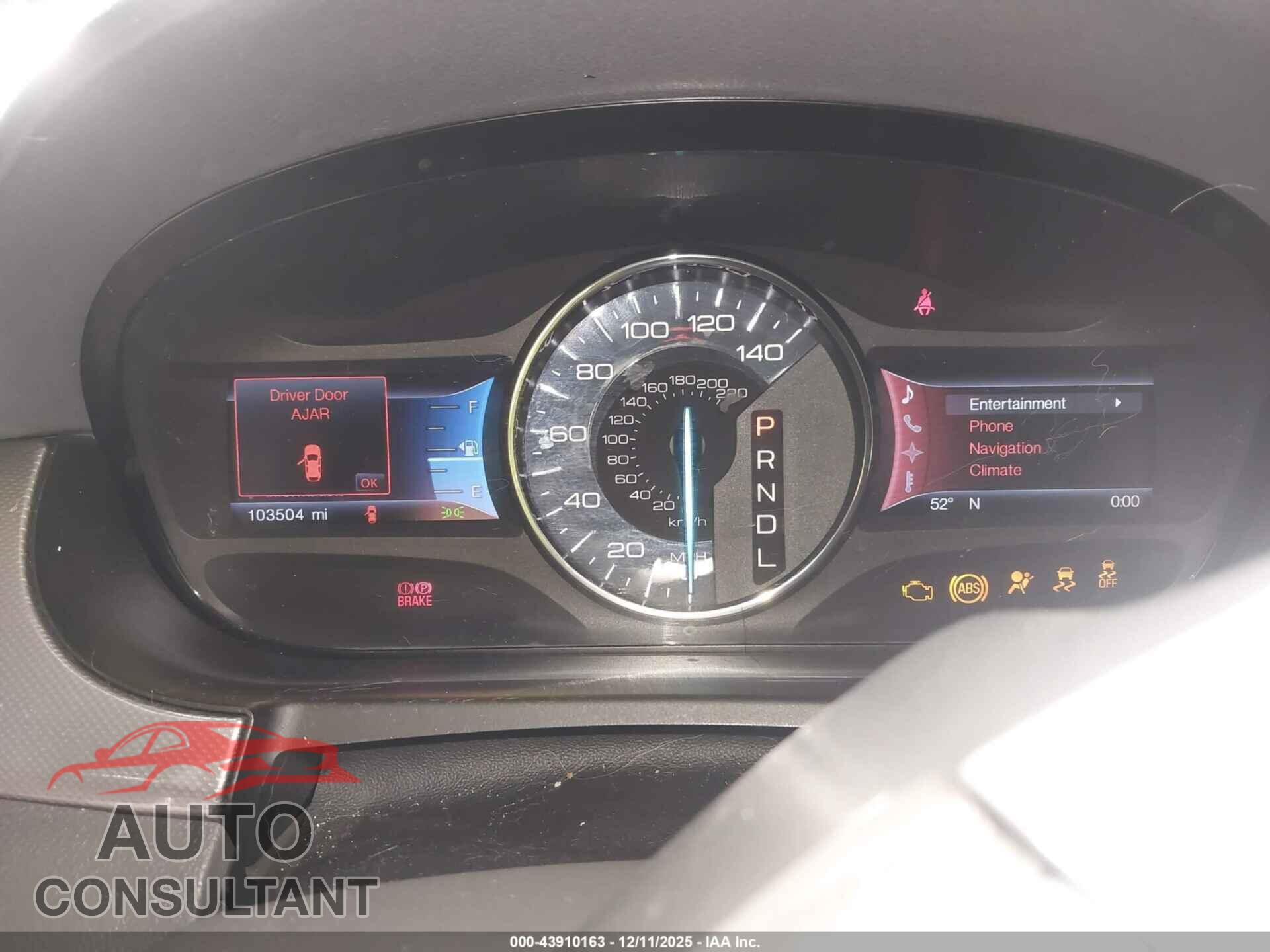 FORD EDGE 2013 - 2FMDK3J9XDBB90836