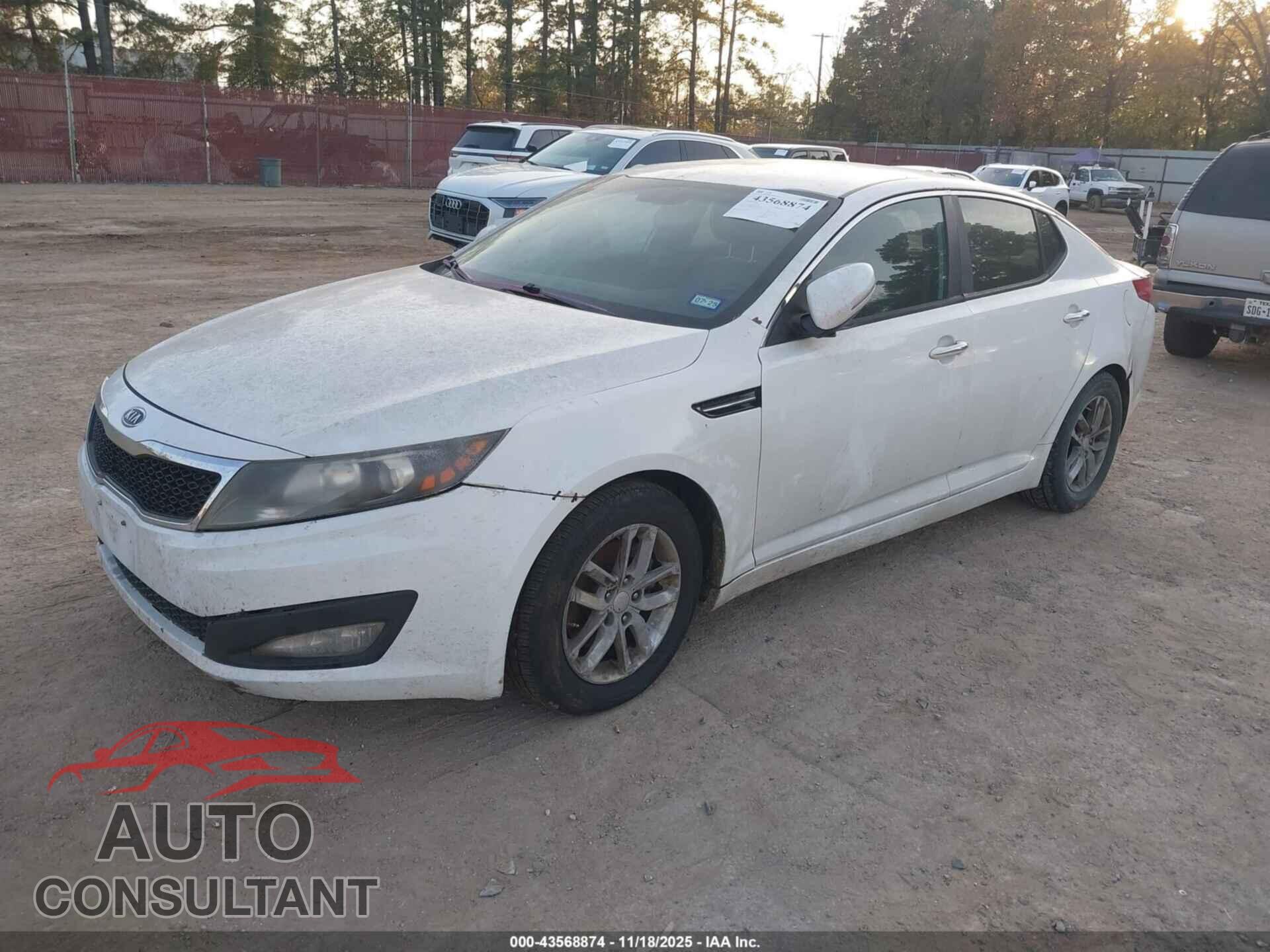KIA OPTIMA 2013 - KNAGM4A75D5374437