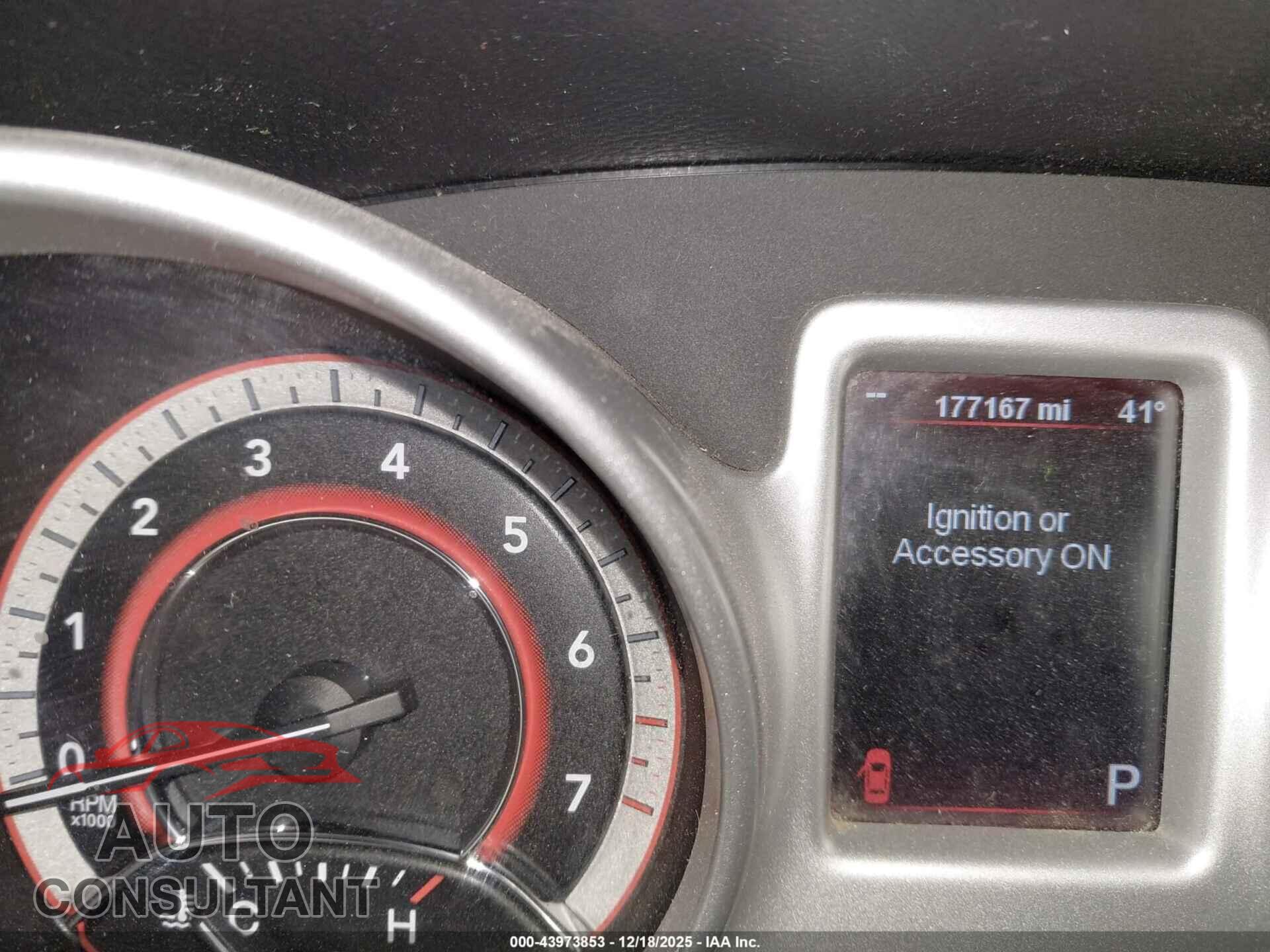 DODGE JOURNEY 2012 - 3C4PDCDG2CT159251