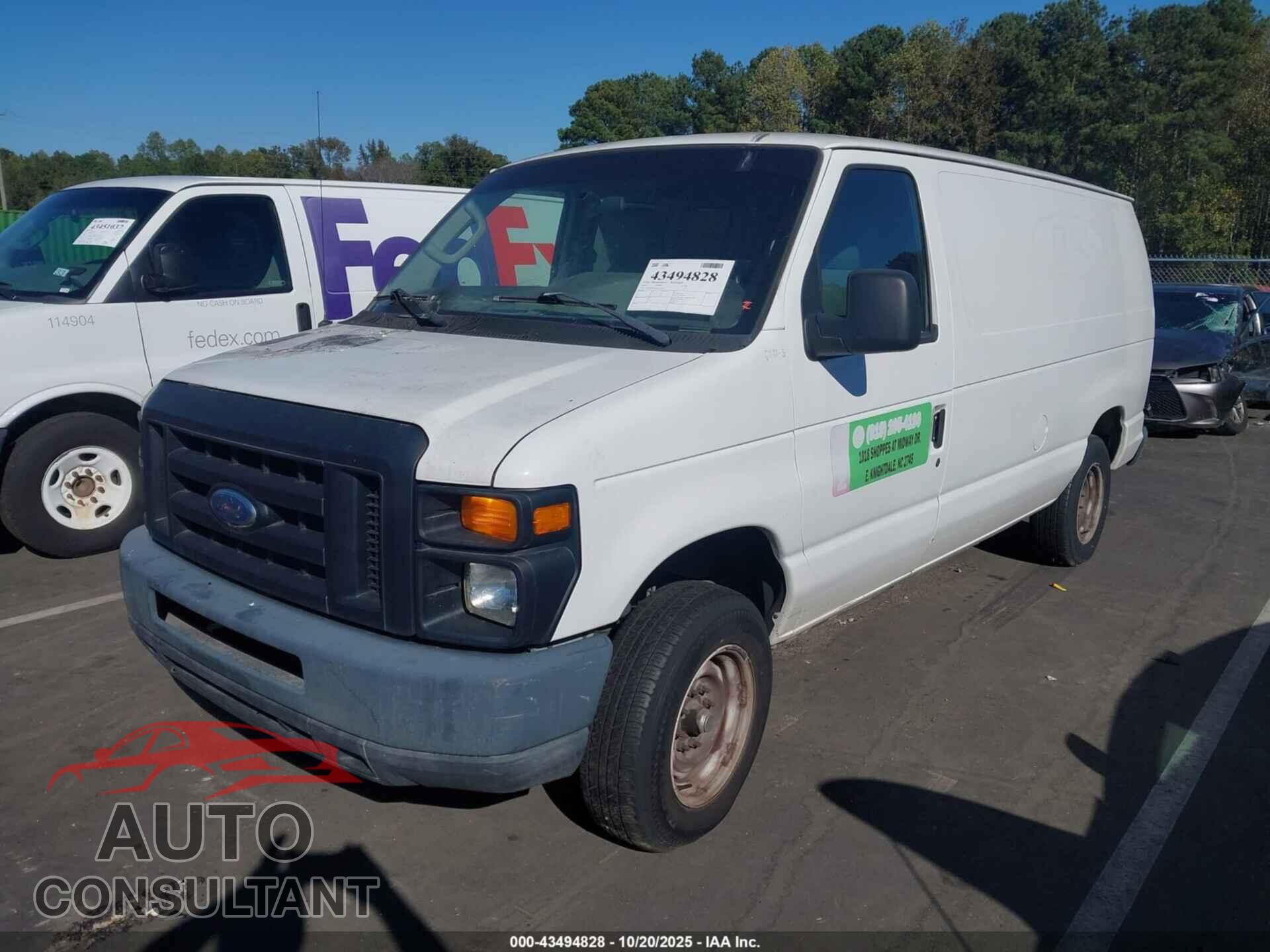 FORD E-150 2010 - 1FTNE1EW4ADA13791