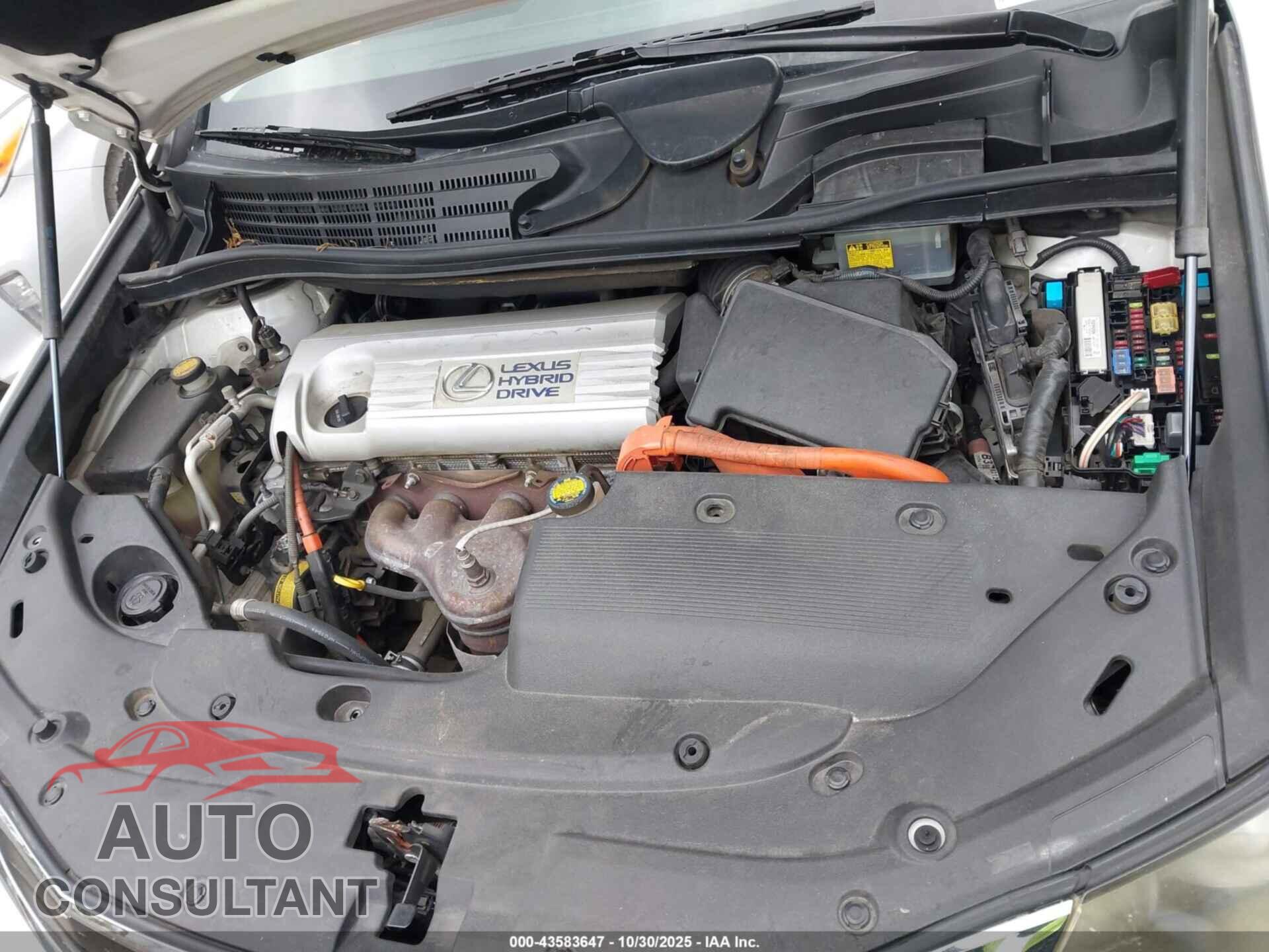 LEXUS HS 250H 2010 - JTHBB1BA5A2010817