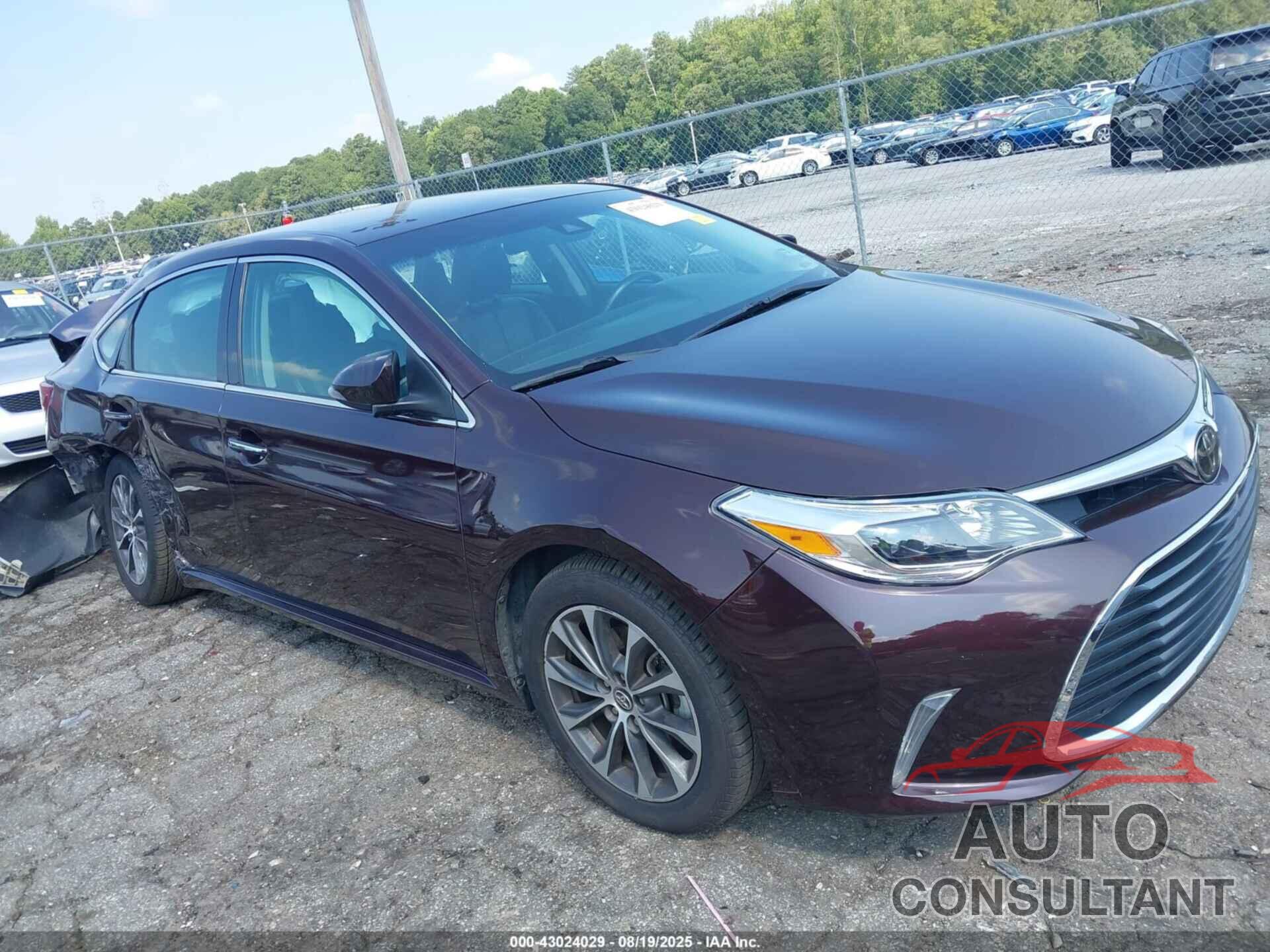 TOYOTA AVALON 2017 - 4T1BK1EB1HU259311