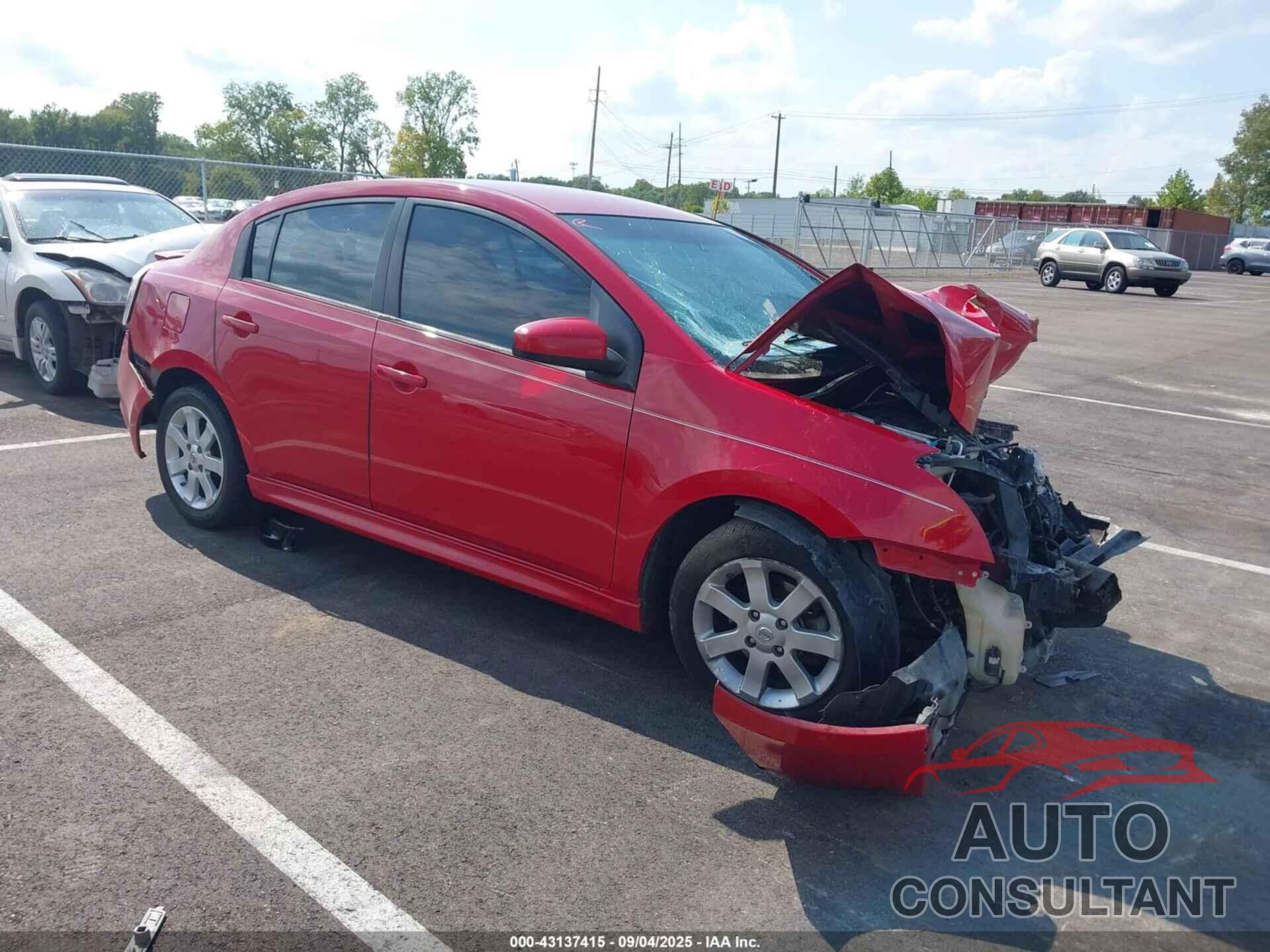NISSAN SENTRA 2012 - 3N1AB6AP7CL704851