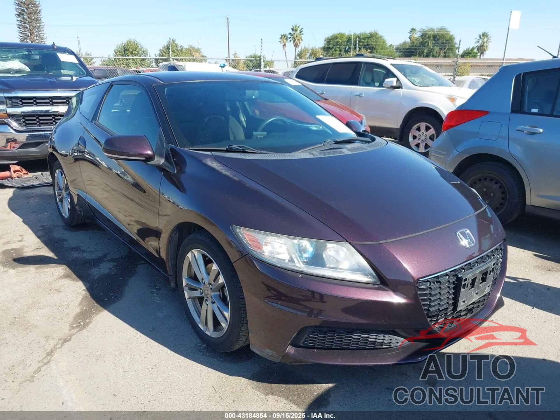 HONDA CR-Z 2013 - JHMZF1D41DS002163