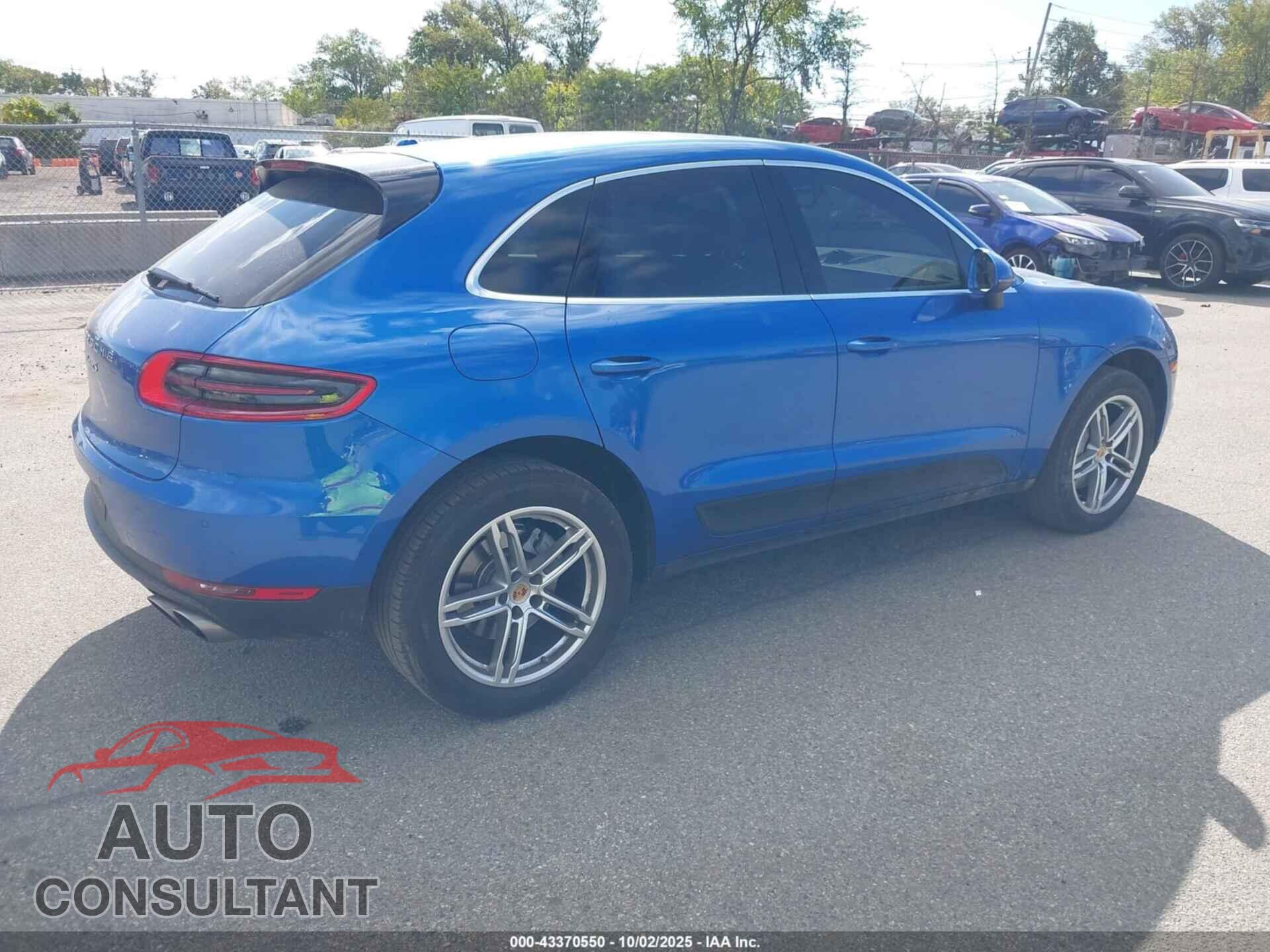 PORSCHE MACAN 2017 - WP1AB2A58HLB13210
