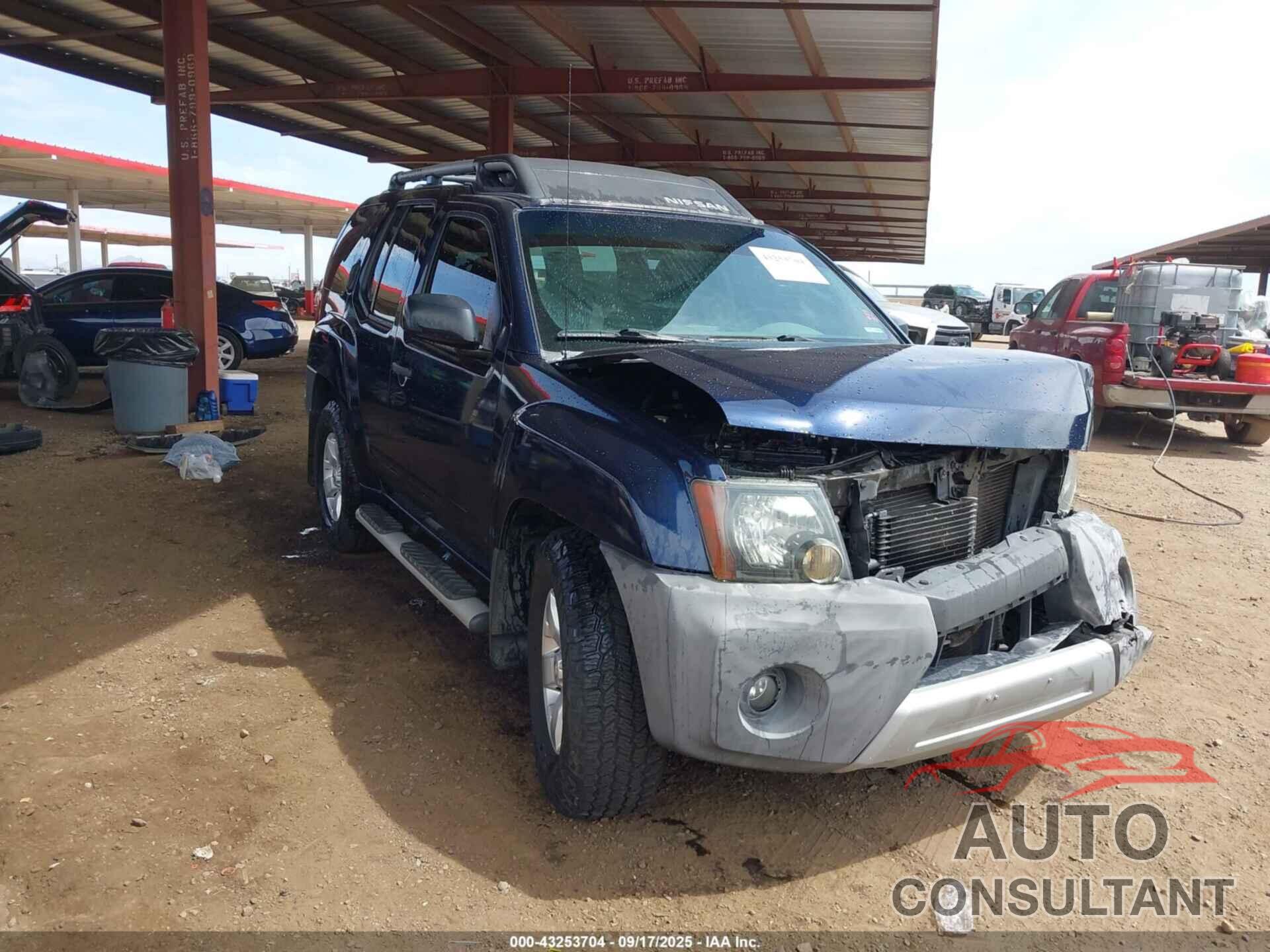 NISSAN XTERRA 2010 - 5N1AN0NU8AC521576