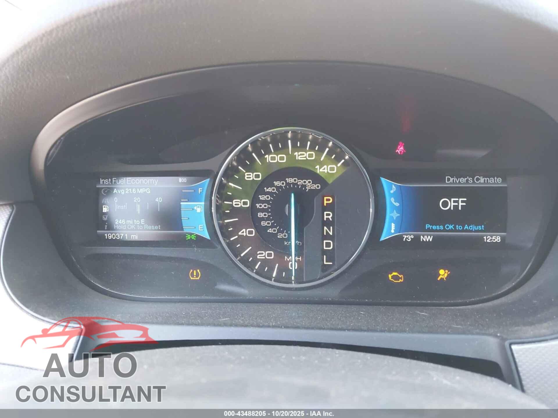 FORD EDGE 2013 - 2FMDK3J91DBC93336