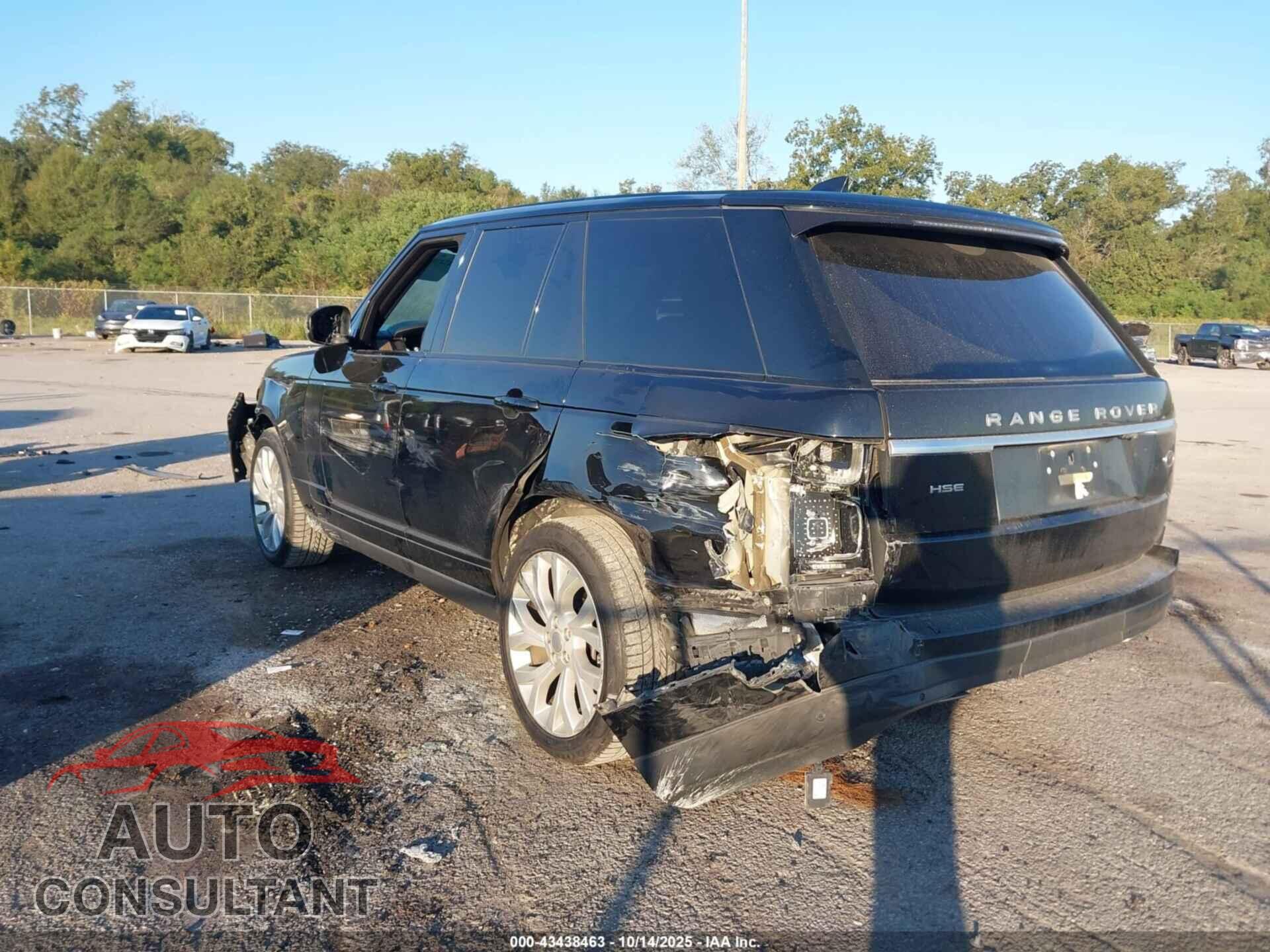 LAND ROVER RANGE ROVER 2019 - SALGS2SV1KA543635