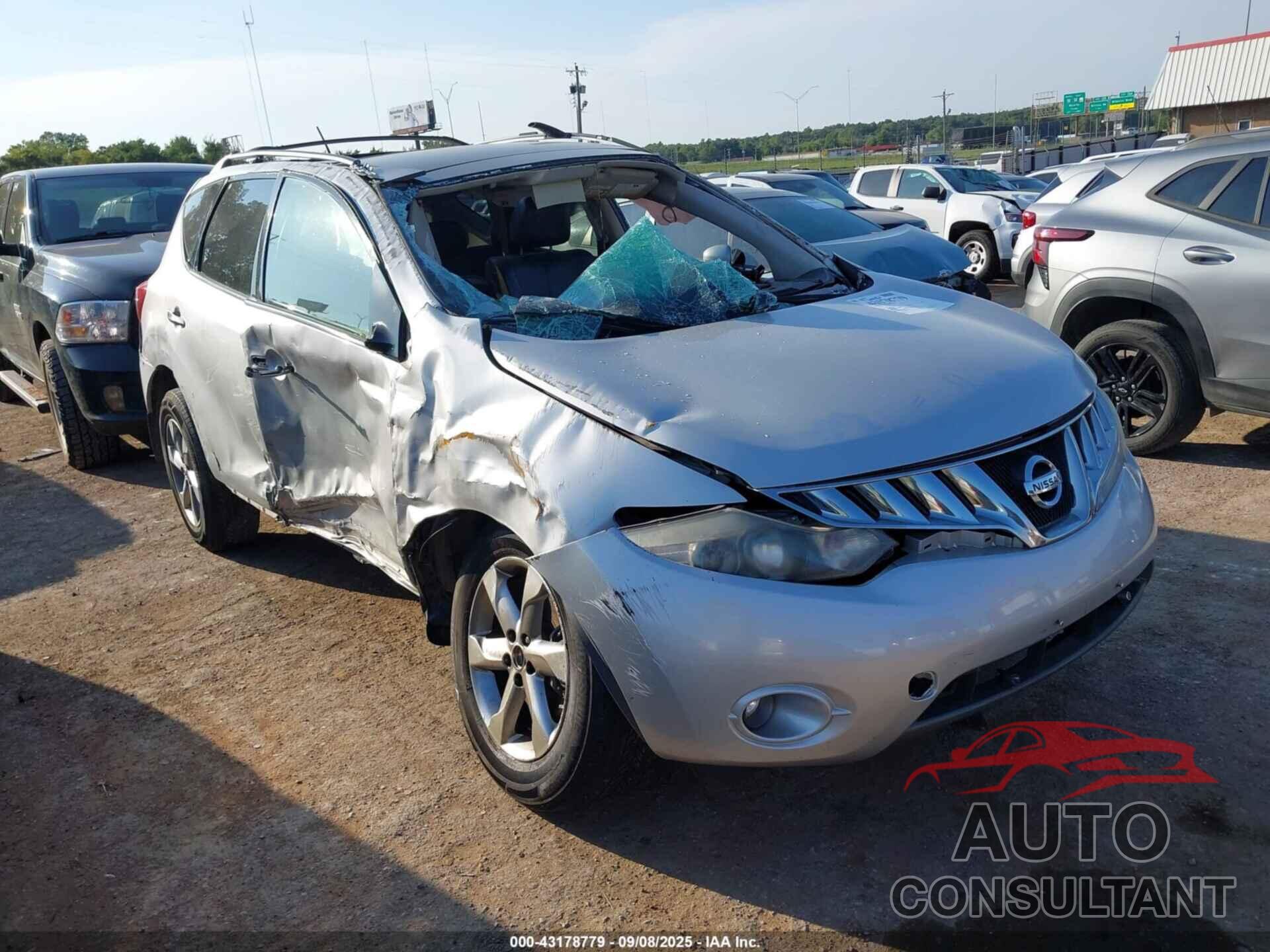 NISSAN MURANO 2010 - JN8AZ1MU3AW019478