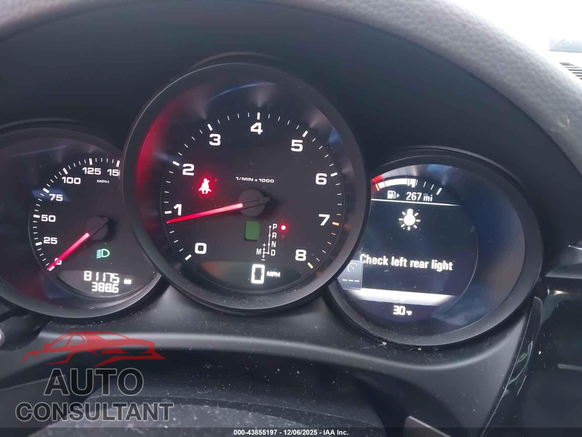 PORSCHE MACAN 2017 - WP1AA2A52HLB82560