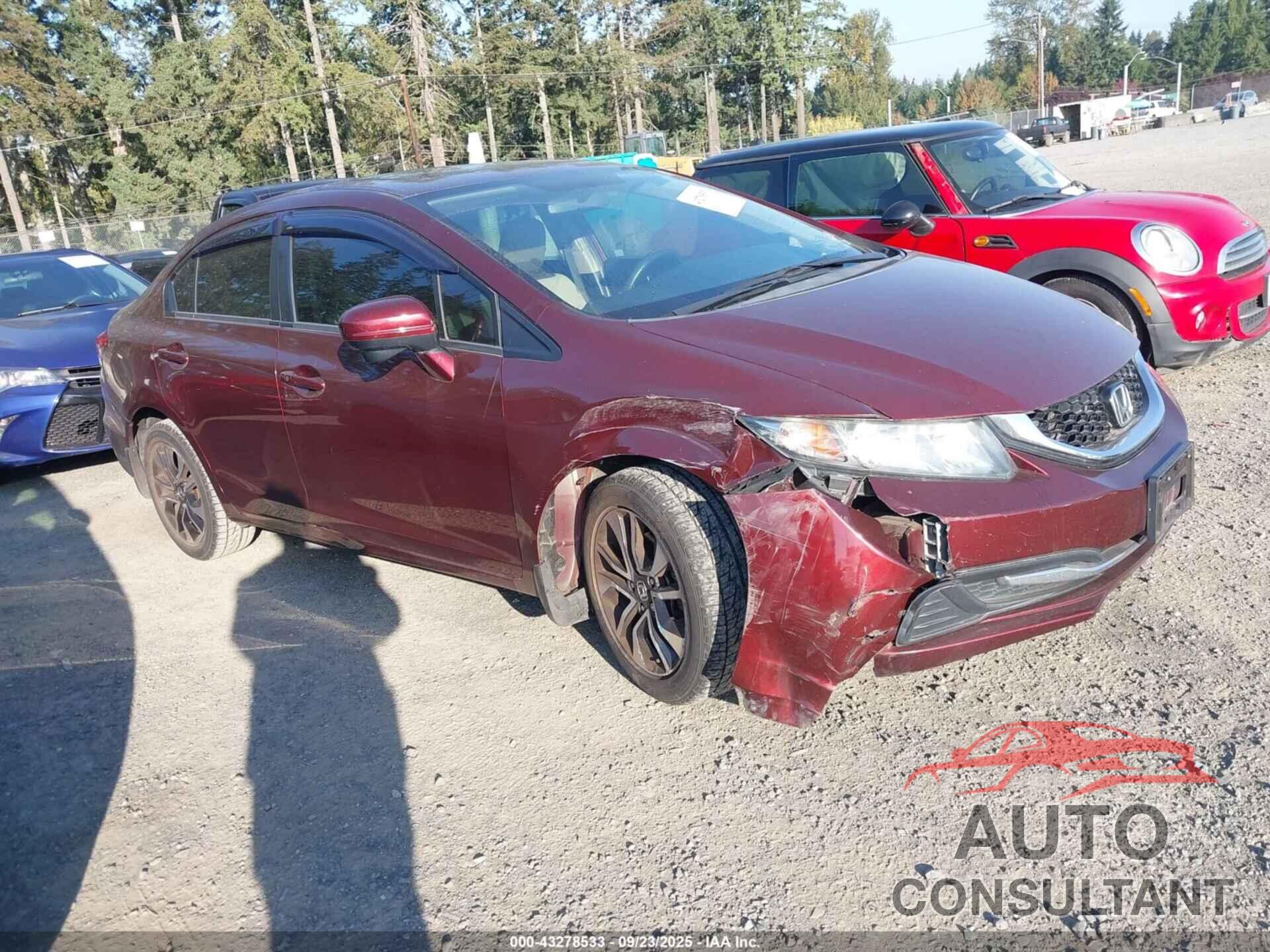 HONDA CIVIC 2015 - 19XFB2F83FE256114