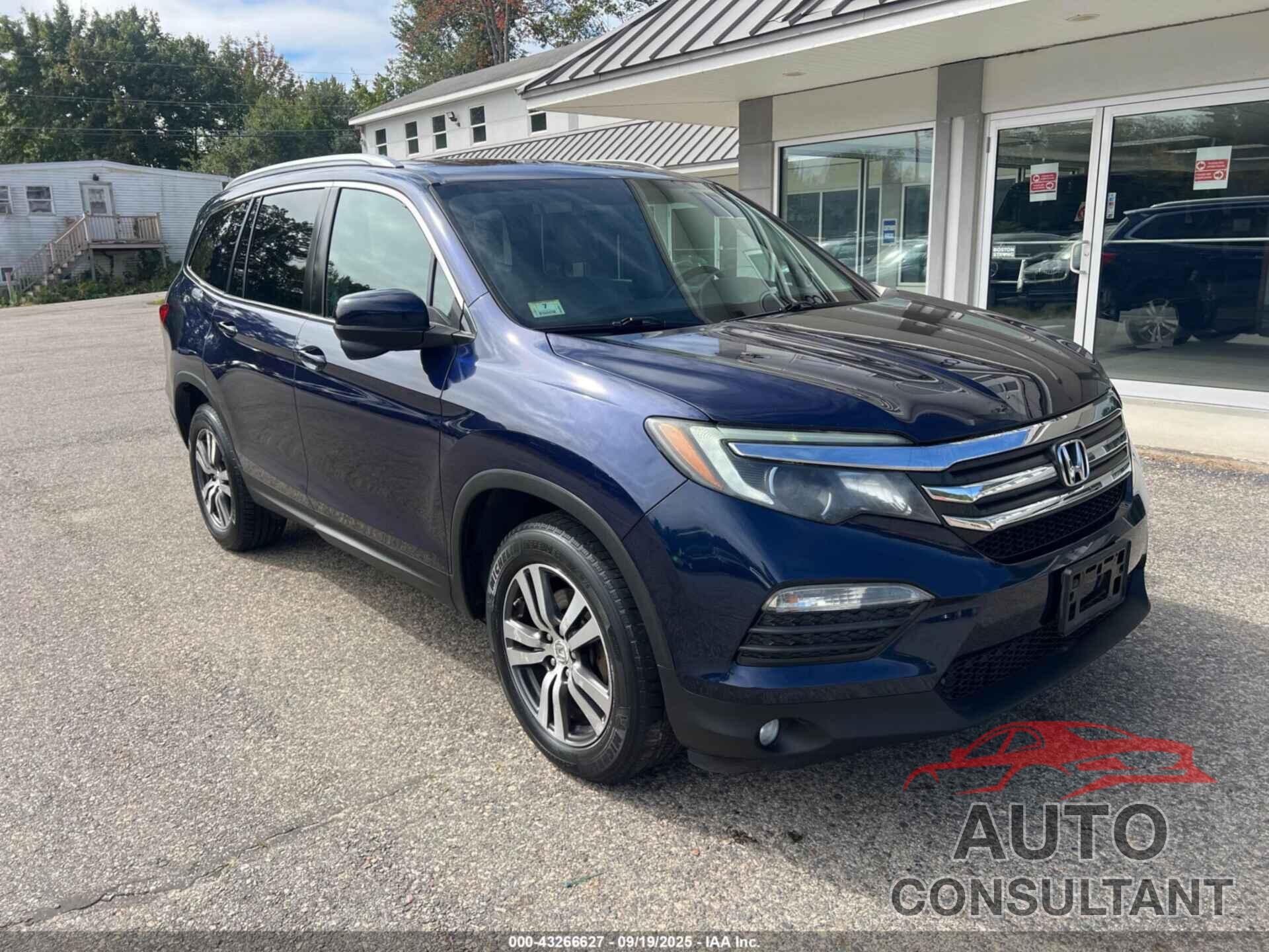 HONDA PILOT 2016 - 5FNYF6H53GB080250