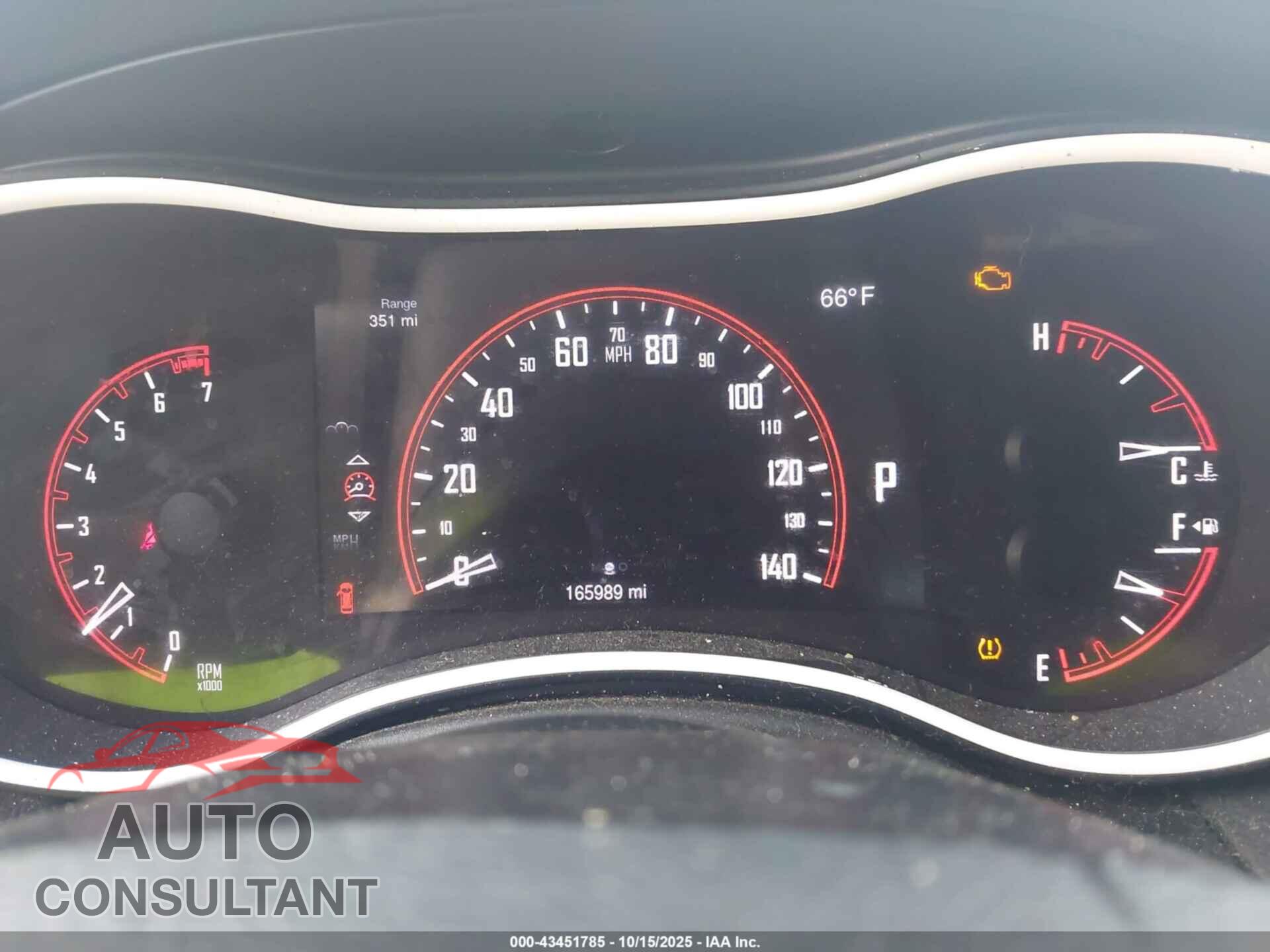 DODGE DURANGO 2015 - 1C4RDHDG6FC187687