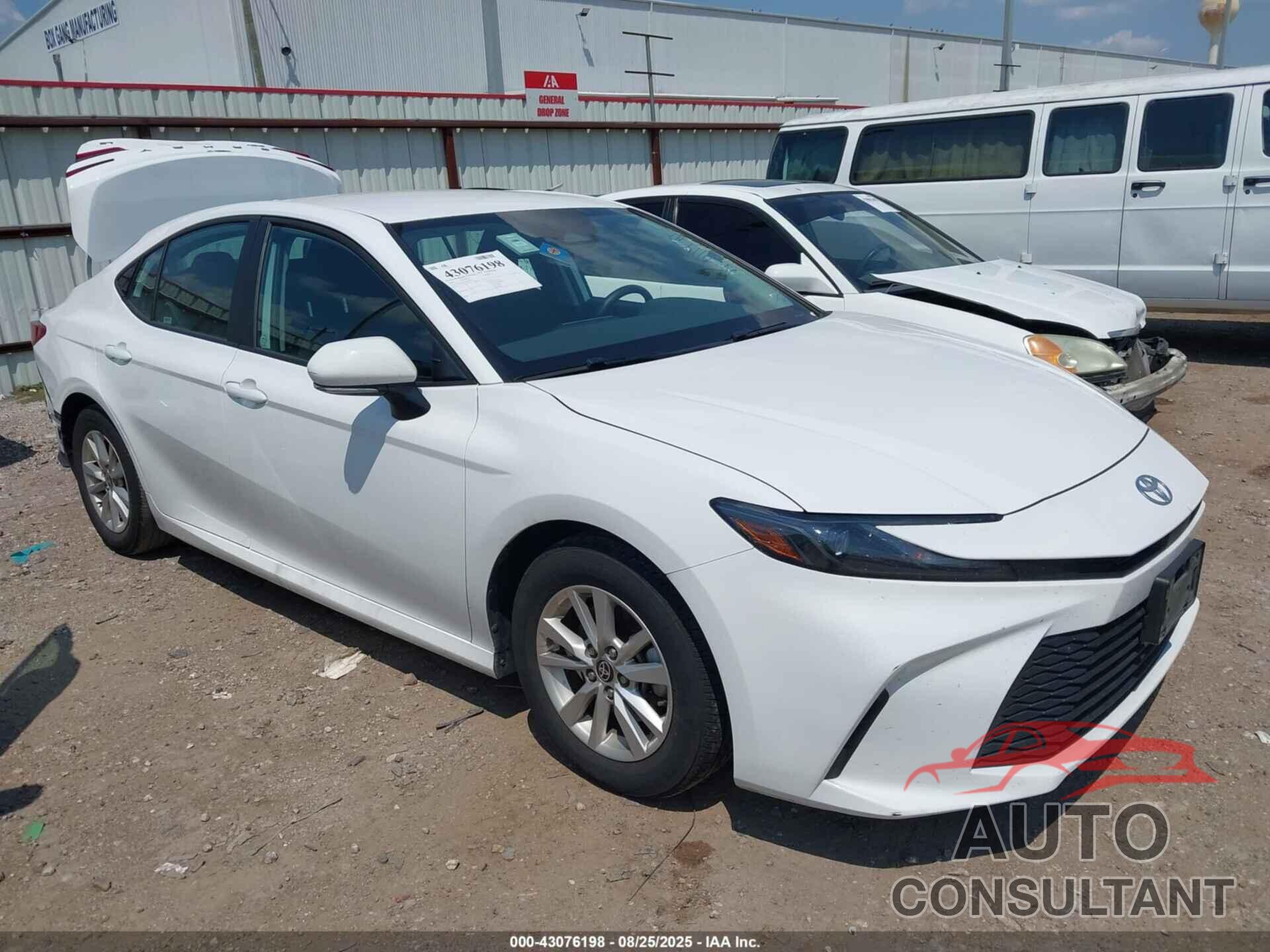 TOYOTA CAMRY 2025 - 4T1DAACK5SU500910