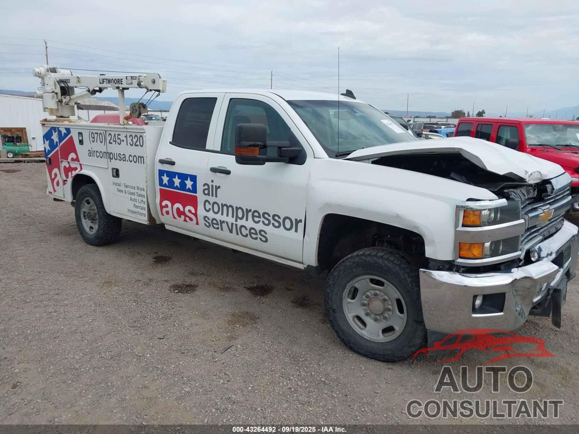 CHEVROLET SILVERADO 2500HD 2016 - 1GC2KUEG4GZ261086
